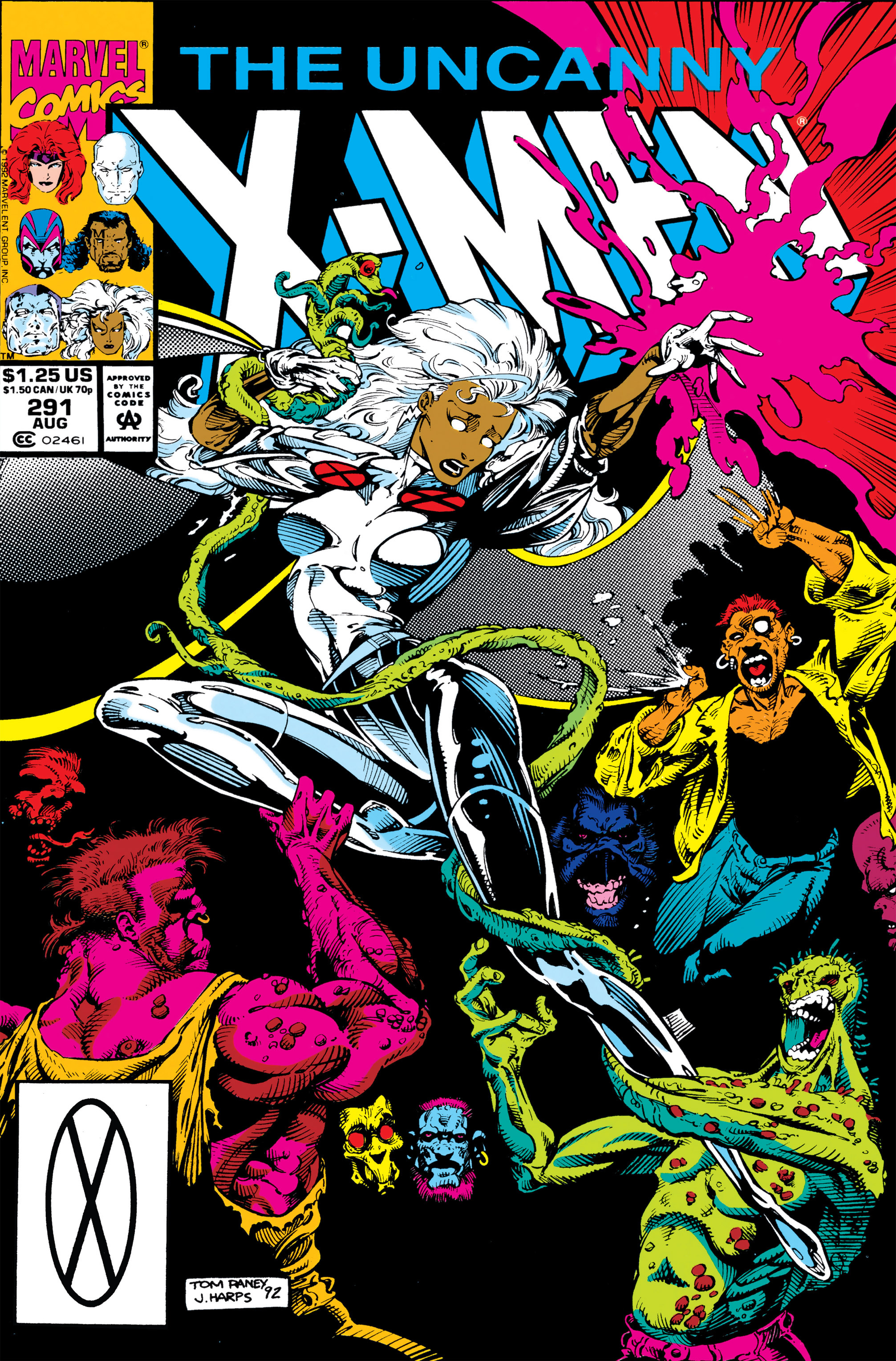 Read online Uncanny X-Men (1963) comic -  Issue #291 - 1
