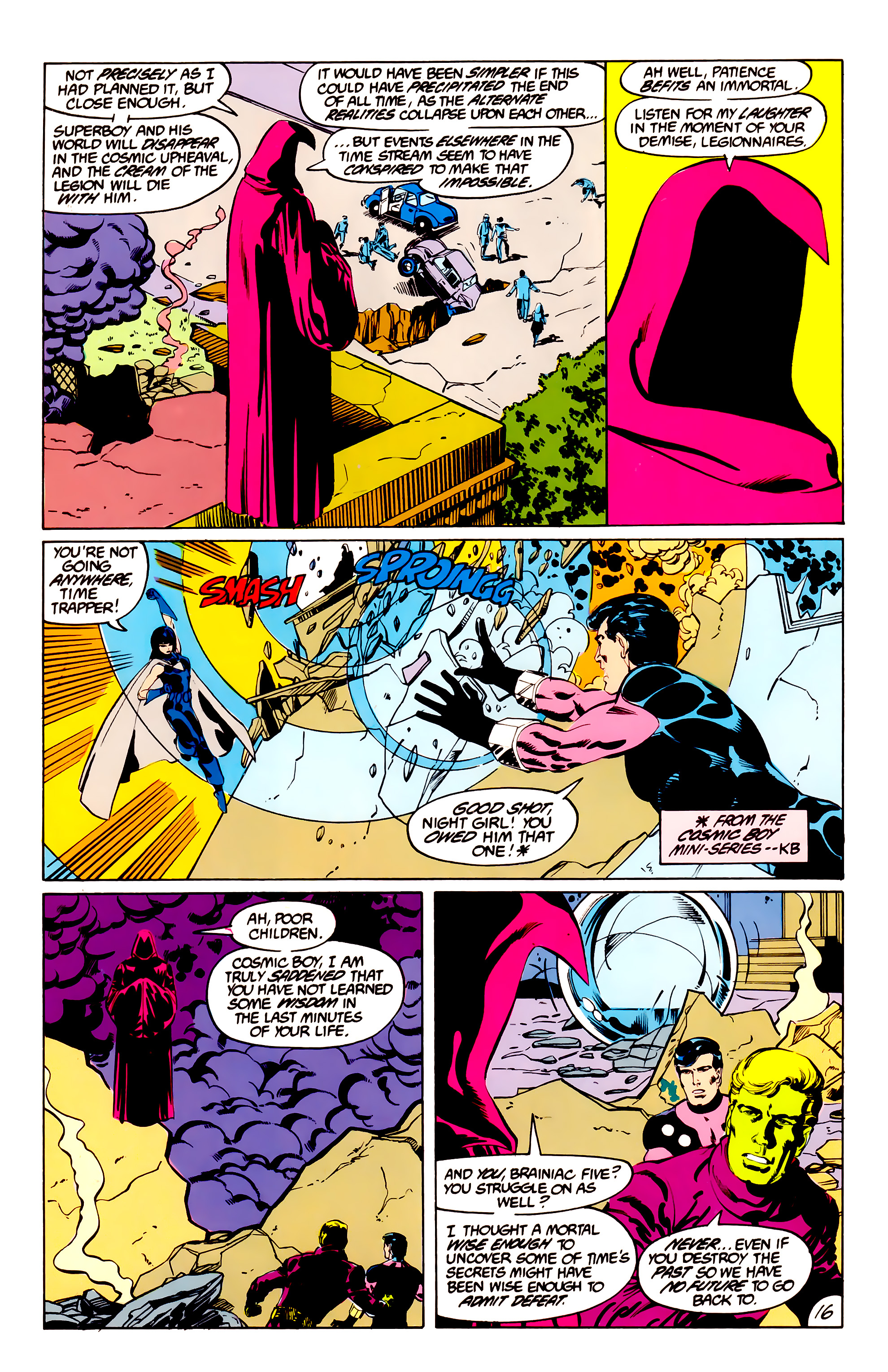 Read online Legion of Super-Heroes (1984) comic -  Issue #38 - 17