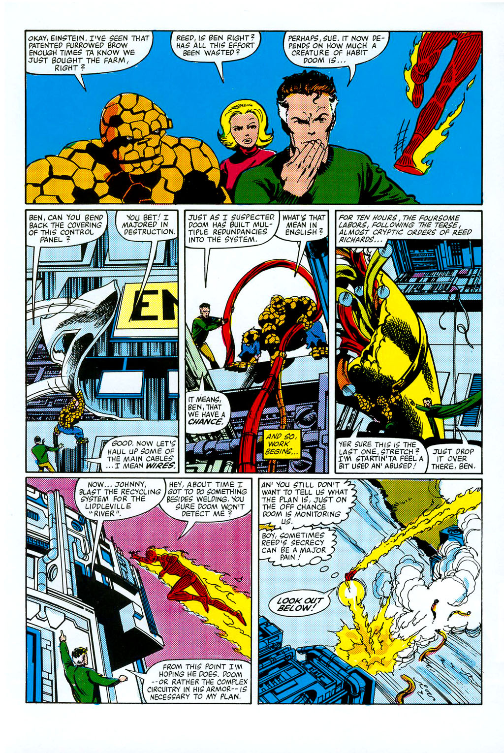 Read online Fantastic Four Visionaries: John Byrne comic -  Issue # TPB 1 - 125