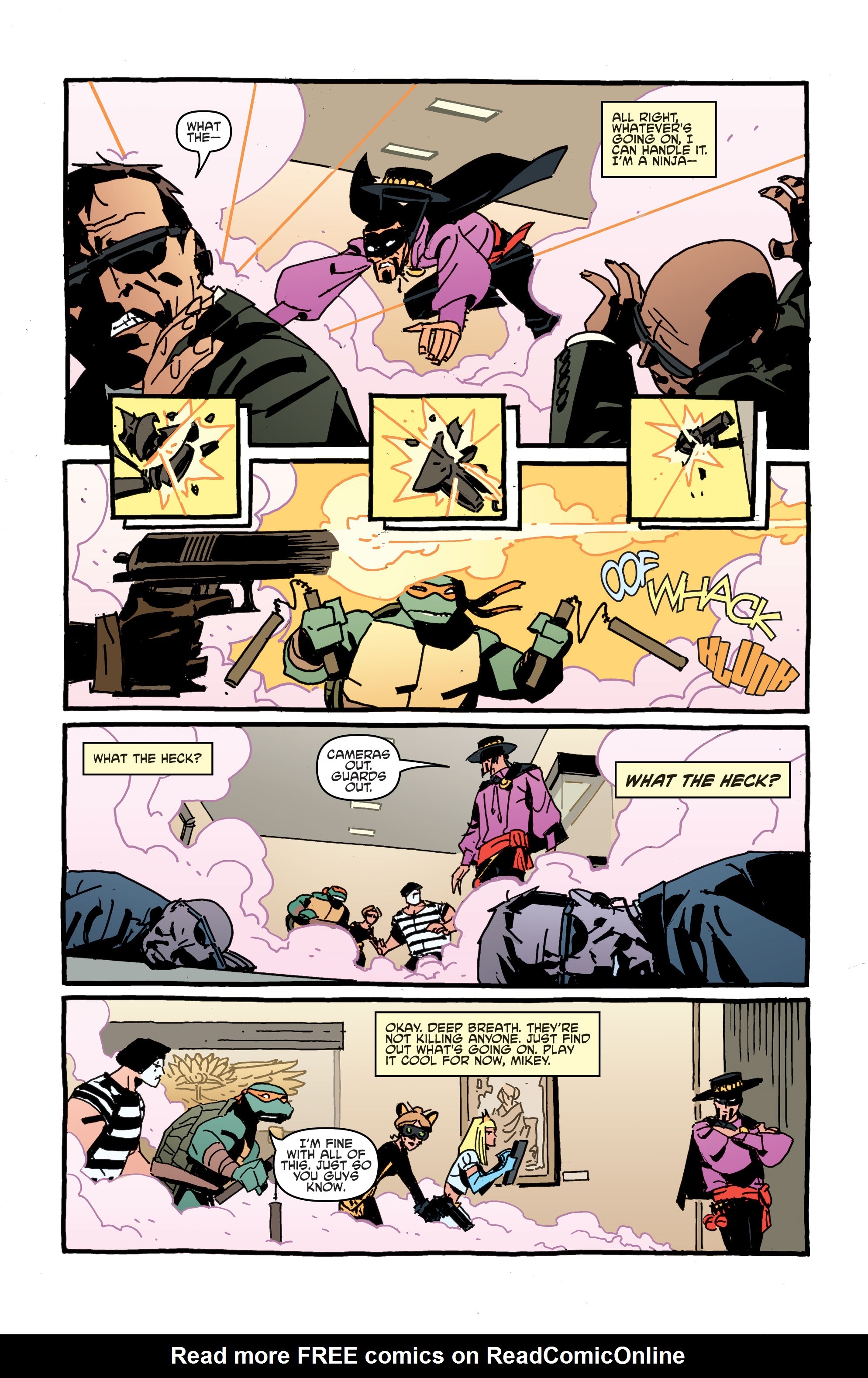 Read online Teenage Mutant Ninja Turtles: Best Of comic -  Issue # Michelangelo - 40