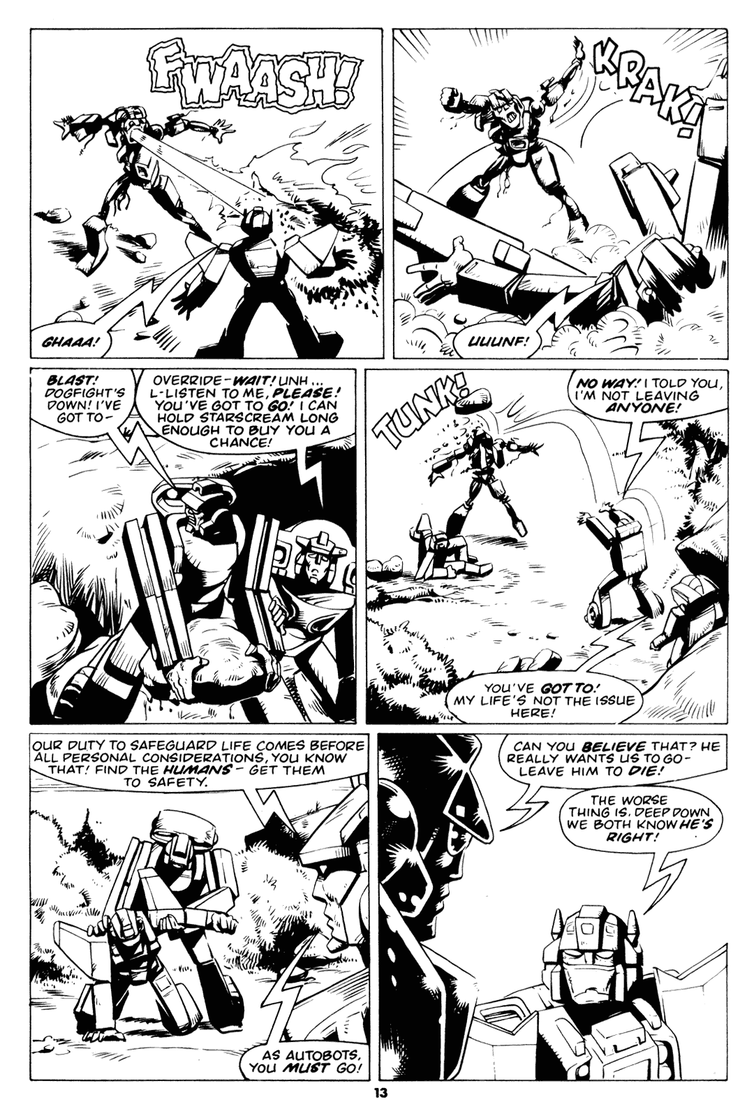 Read online The Transformers (UK) comic -  Issue #217 - 12