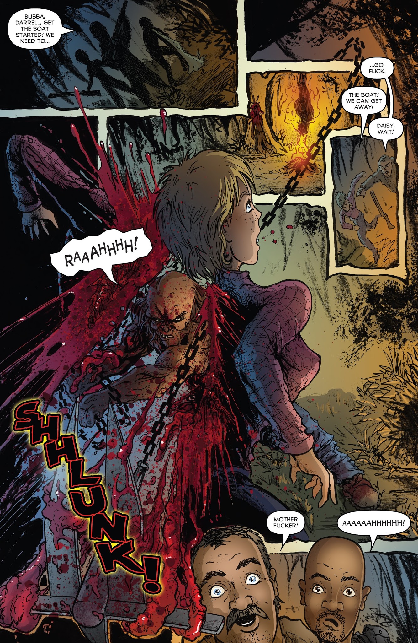 Read online Adam Green's Hatchet comic -  Issue #1 - 21