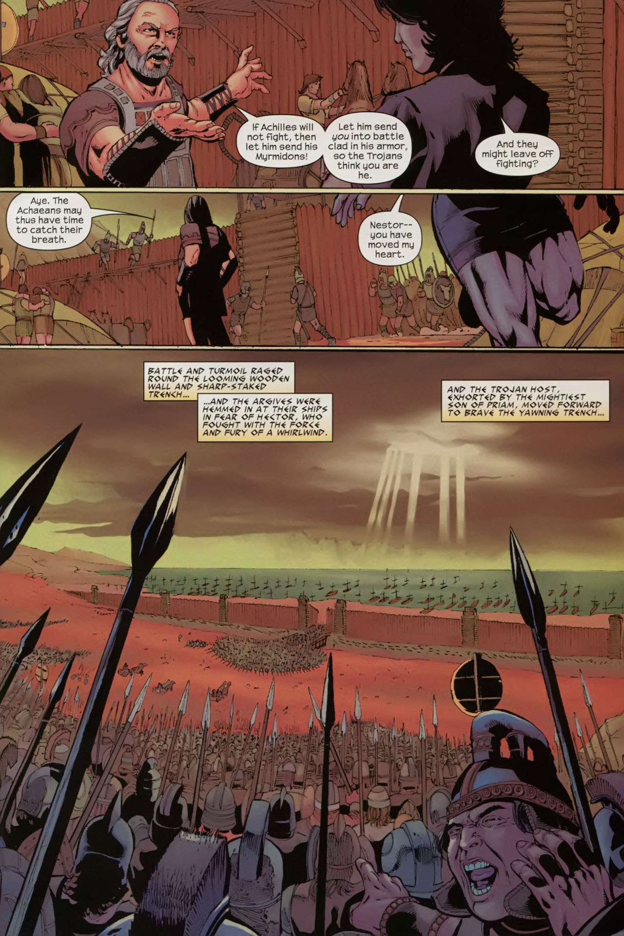 Read online The Iliad comic -  Issue #4 - 19