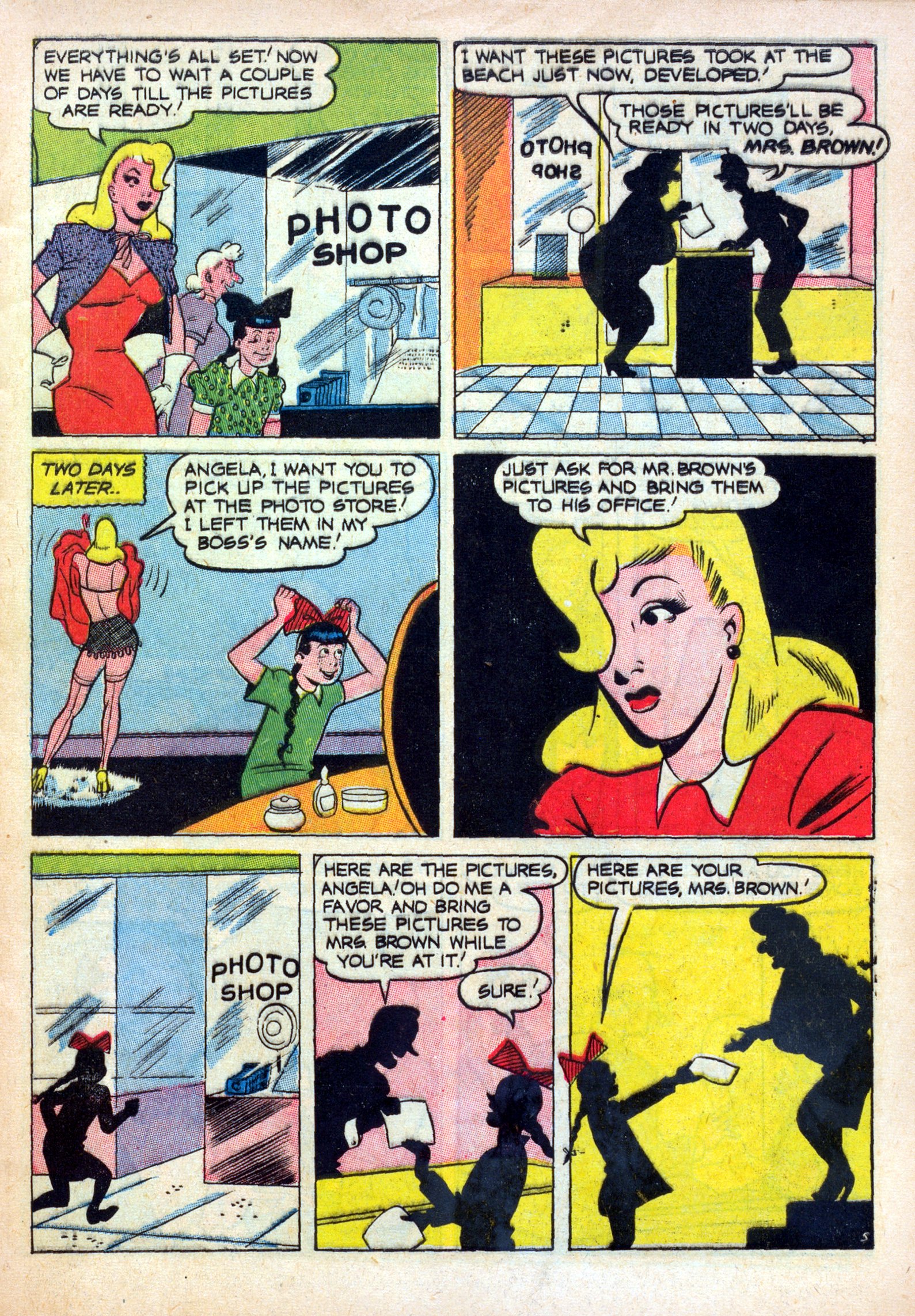 Read online Suzie Comics comic -  Issue #57 - 7