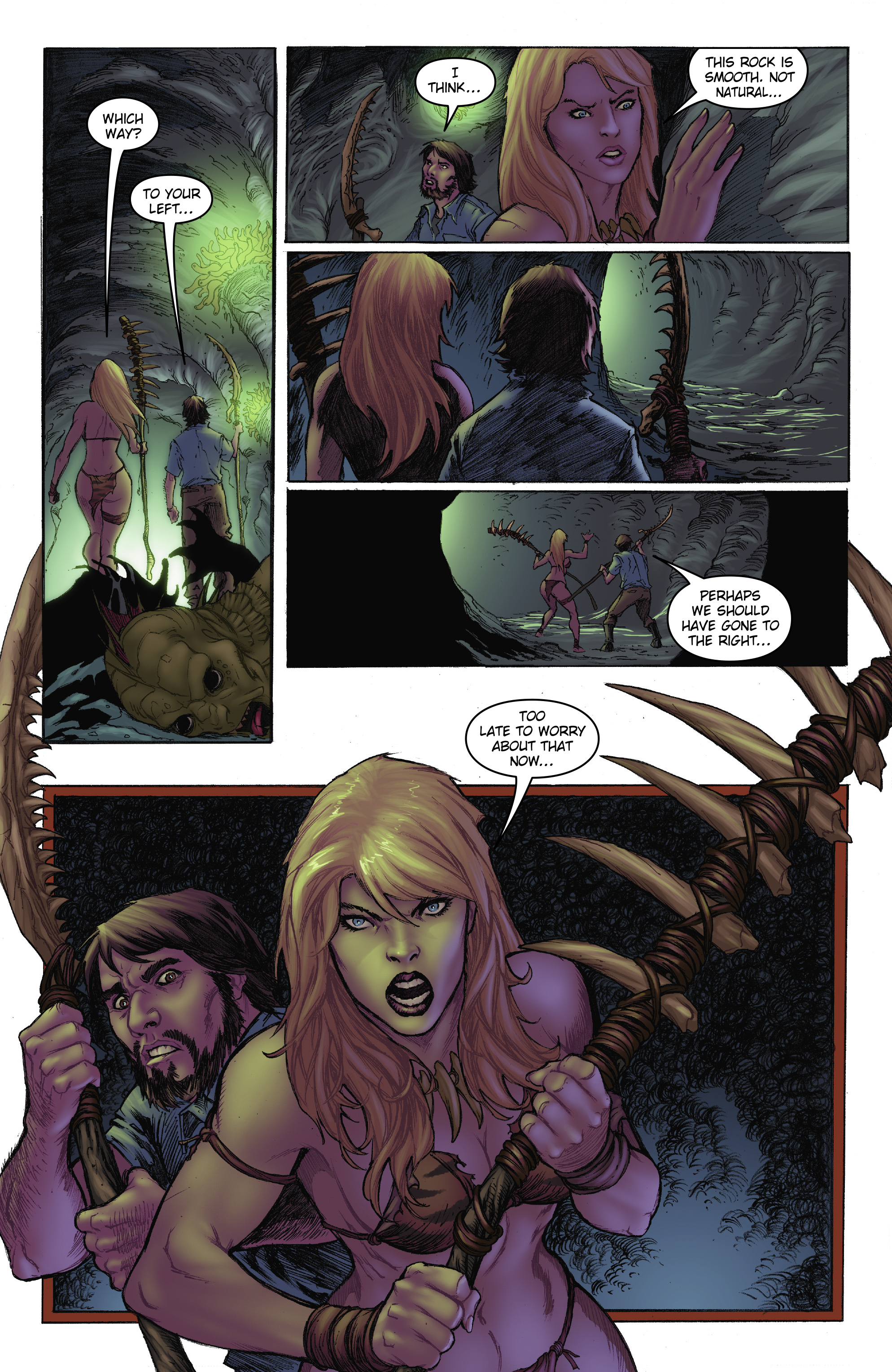 Read online Jungle Girl Season 2 comic -  Issue #3 - 21