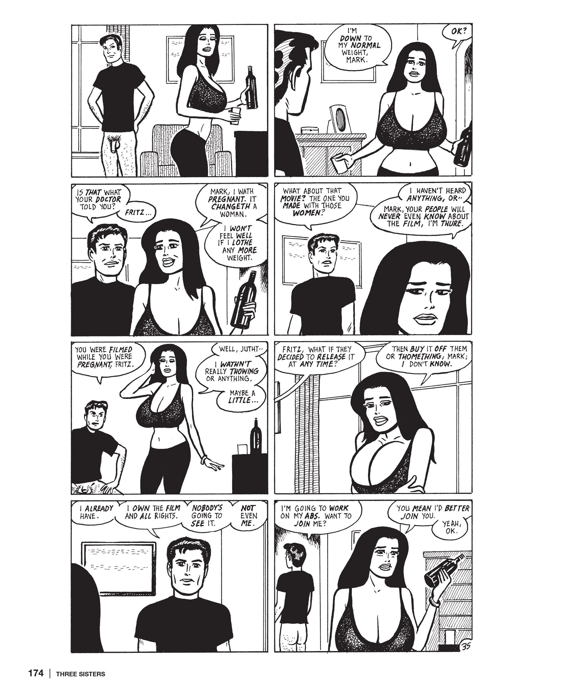 Read online Three Sisters: The Love and Rockets Library comic -  Issue # TPB (Part 2) - 74