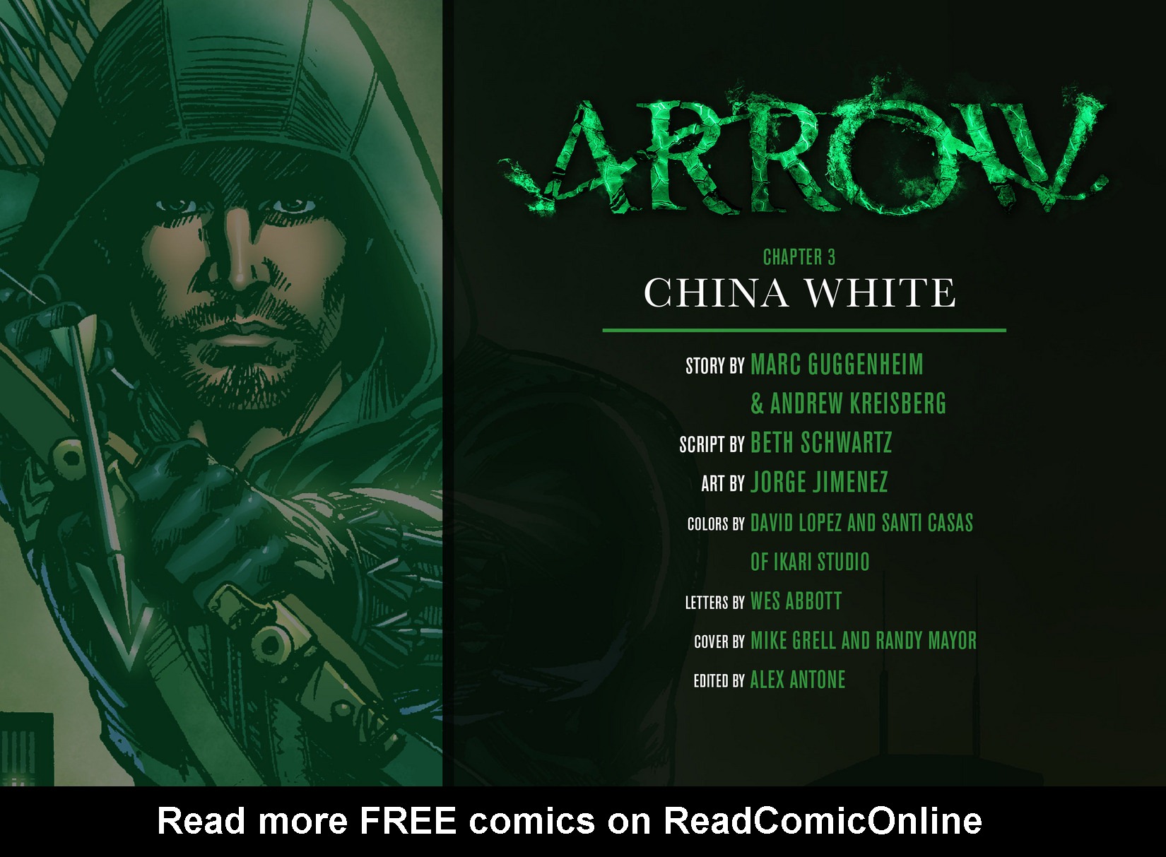 Read online Arrow [II] comic -  Issue #3 - 2