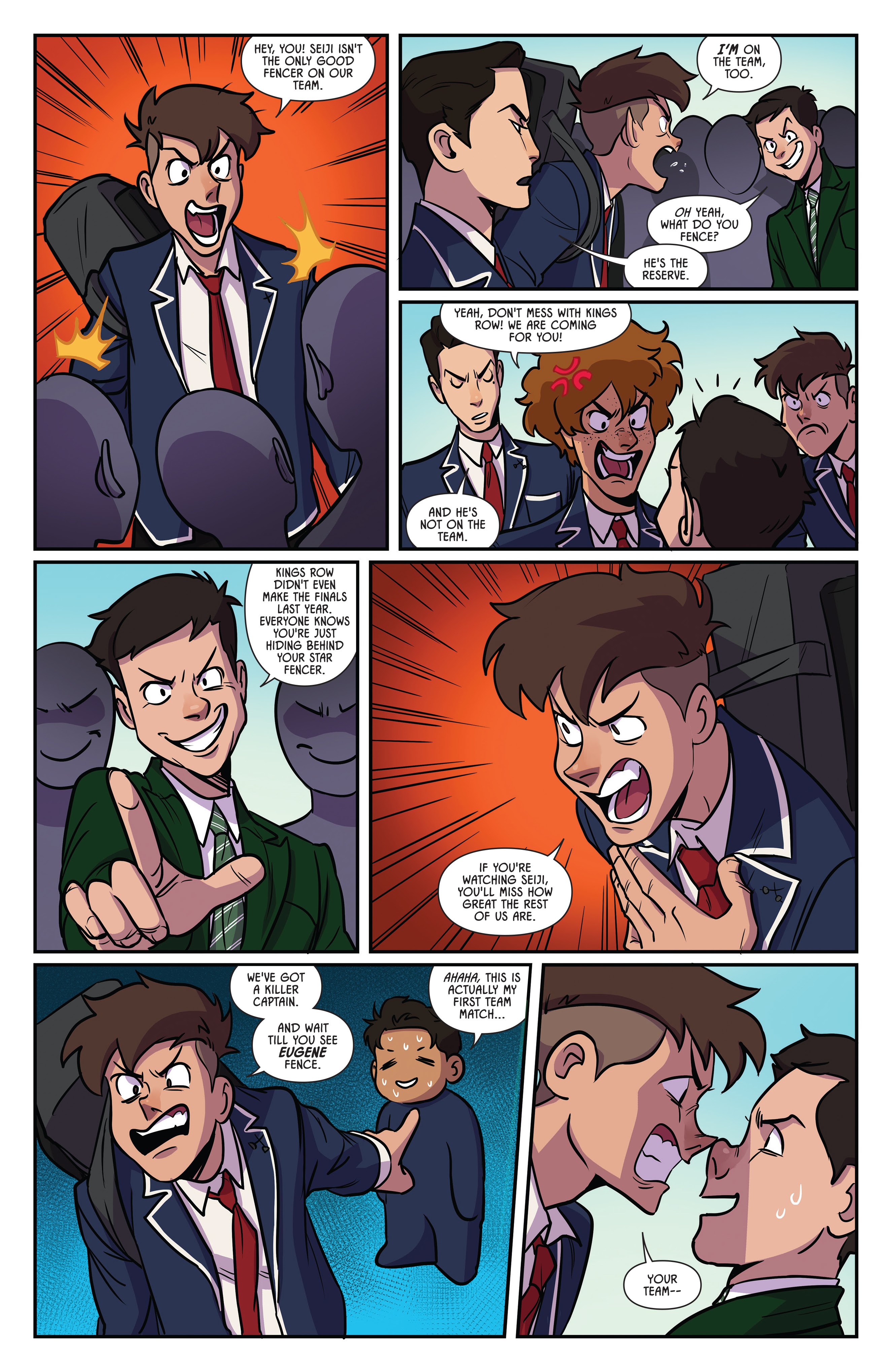 Read online Fence comic -  Issue # _TPB 4 - 41