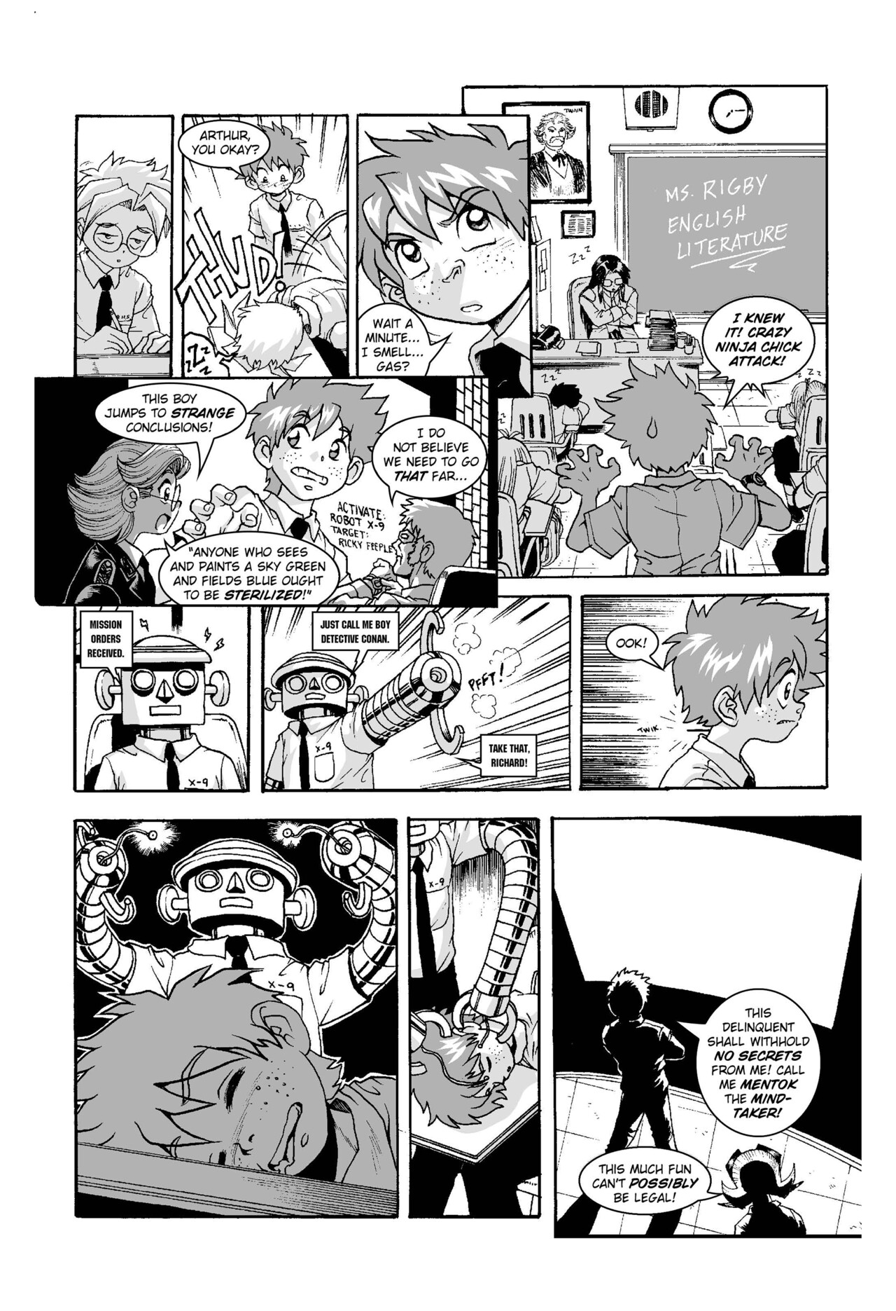 Read online Ninja High School (1986) comic -  Issue #132 - 19