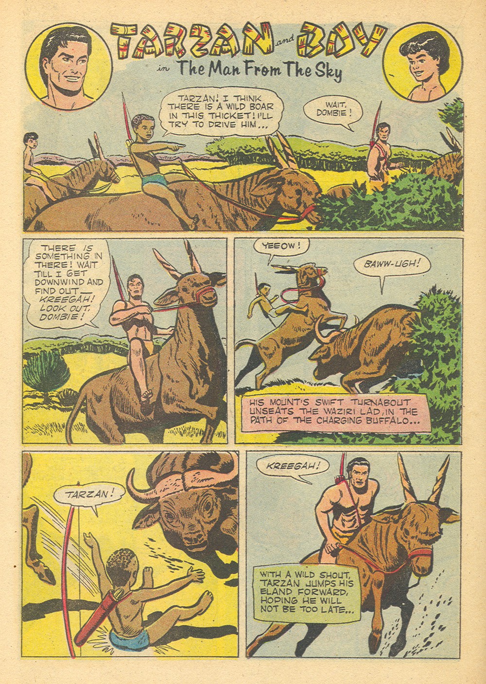 Read online Tarzan (1948) comic -  Issue #61 - 18