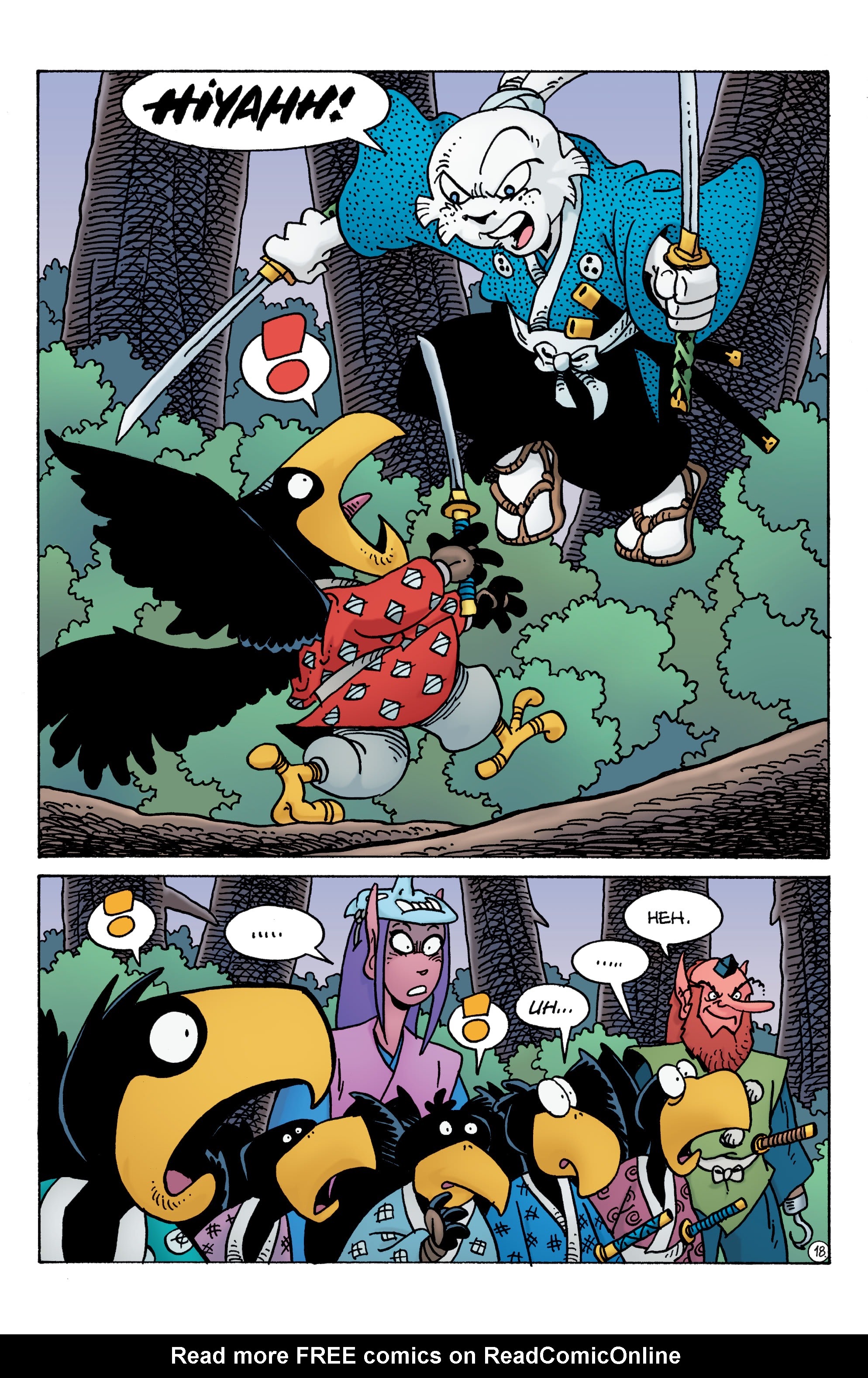 Read online Usagi Yojimbo (2019) comic -  Issue #17 - 19