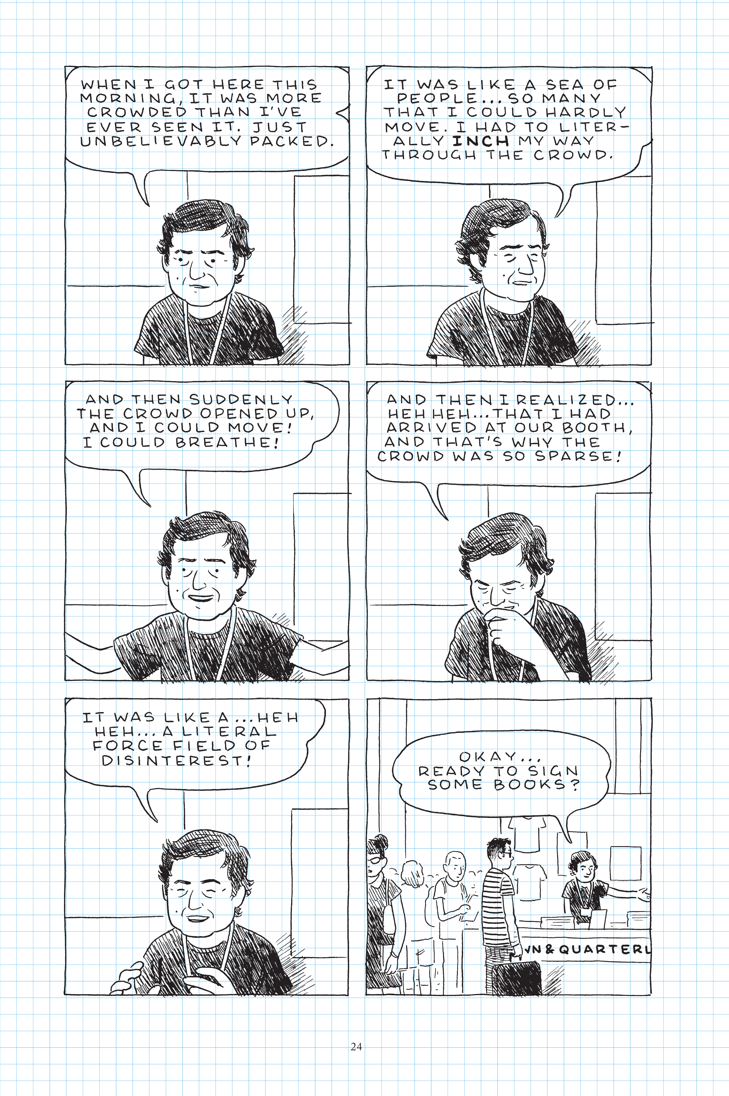 Read online The Loneliness of the Long-Distance Cartoonist comic -  Issue # TPB (Part 1) - 25