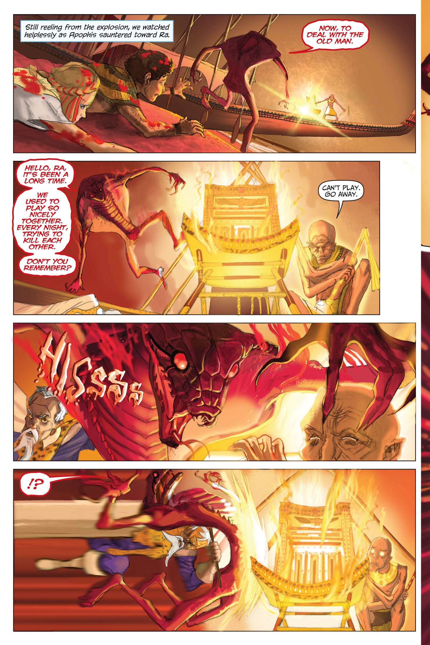 Read online The Kane Chronicles comic -  Issue # TPB 2 - 130