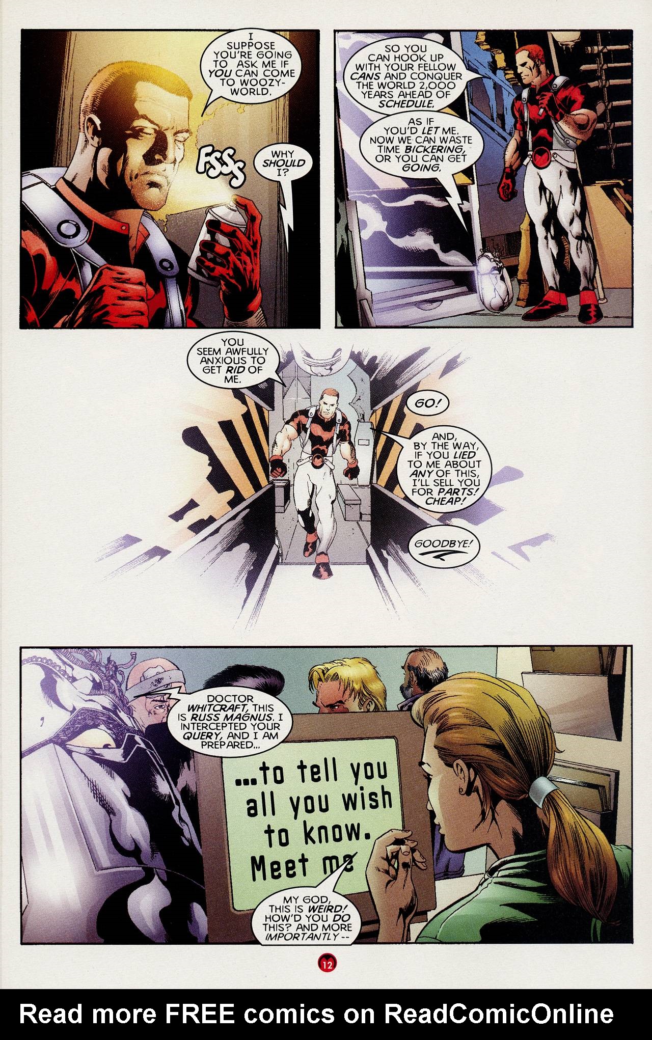 Read online Magnus Robot Fighter (1997) comic -  Issue #4 - 10