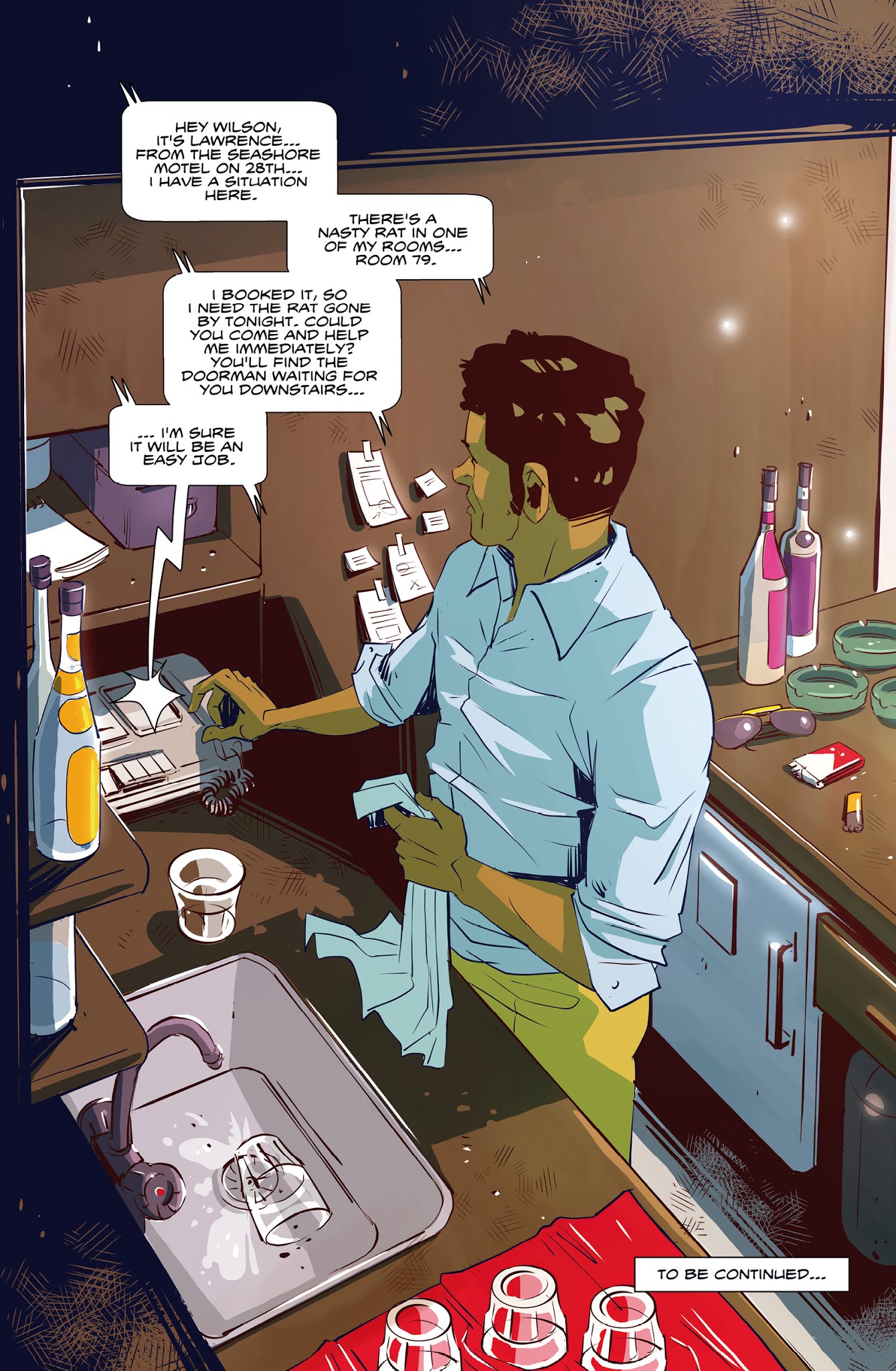 Read online Hotline Miami Wildlife comic -  Issue #6 - 35