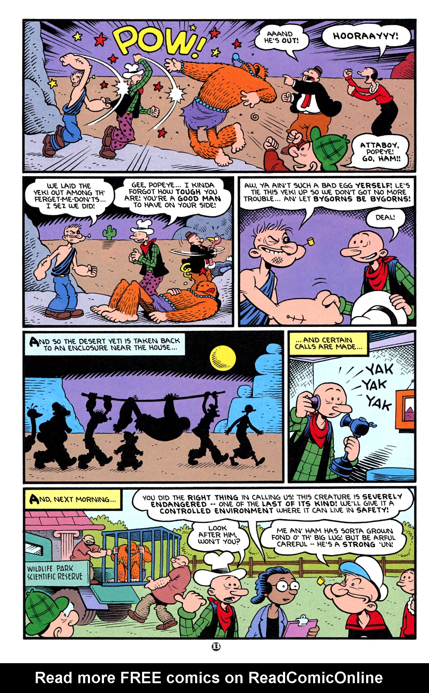 Read online Popeye (2012) comic -  Issue #7 - 15