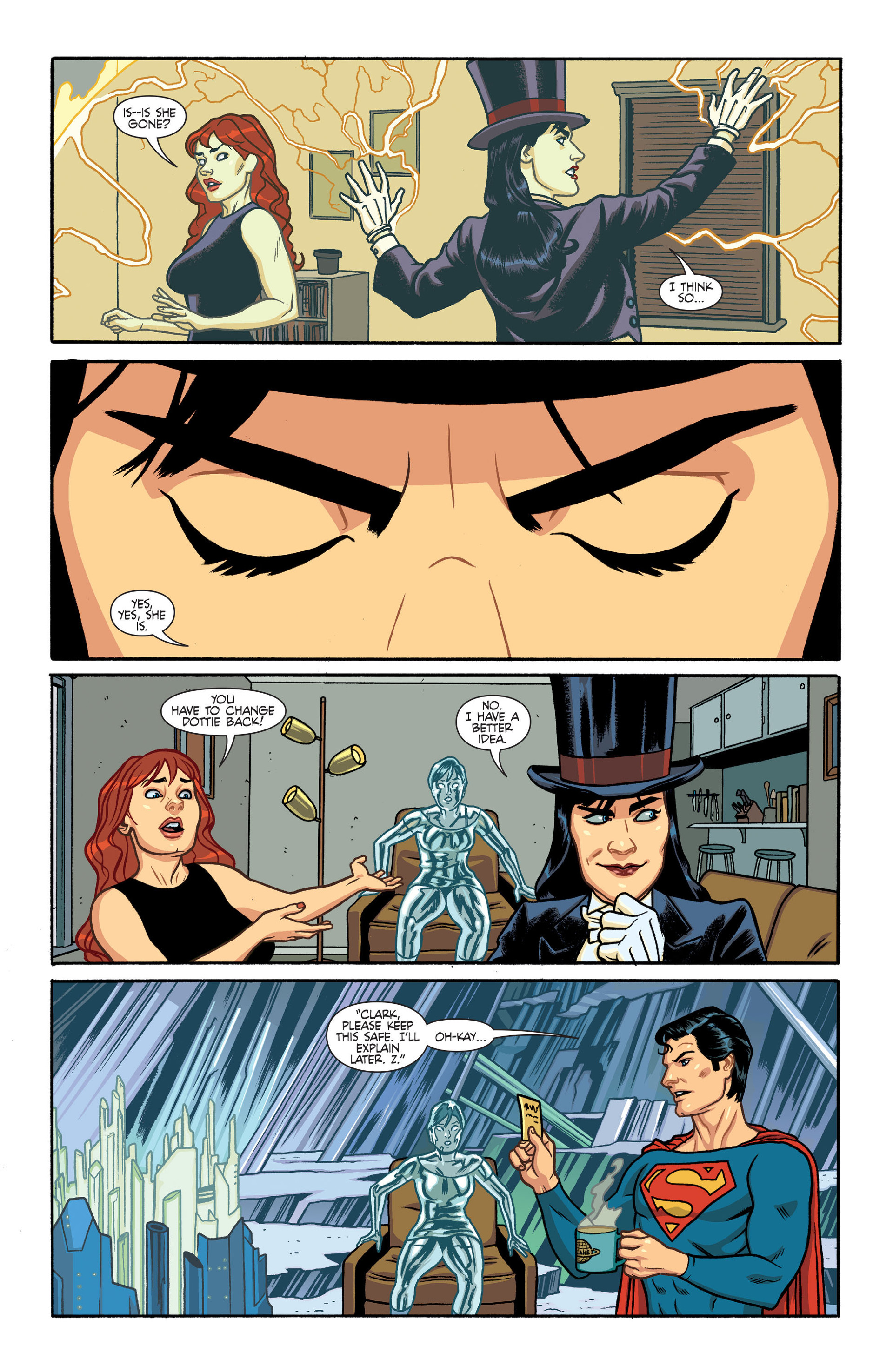 Read online Black Canary and Zatanna: Bloodspell comic -  Issue # Full - 81