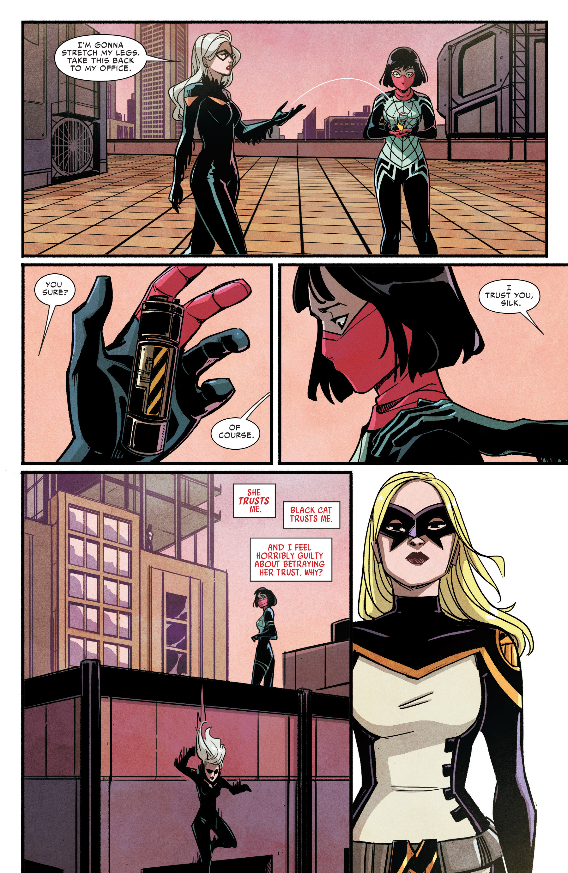 Read online Silk (2016) comic -  Issue #9 - 13