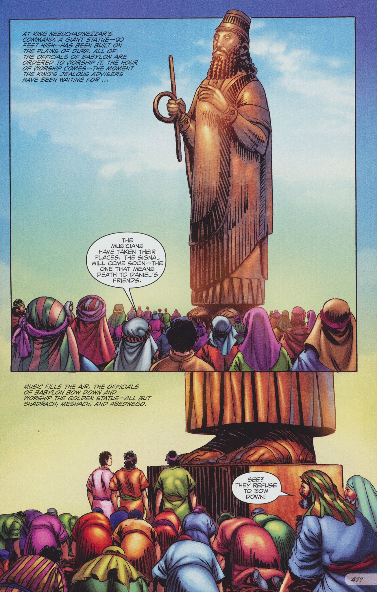 Read online The Action Bible comic -  Issue # TPB 2 - 100