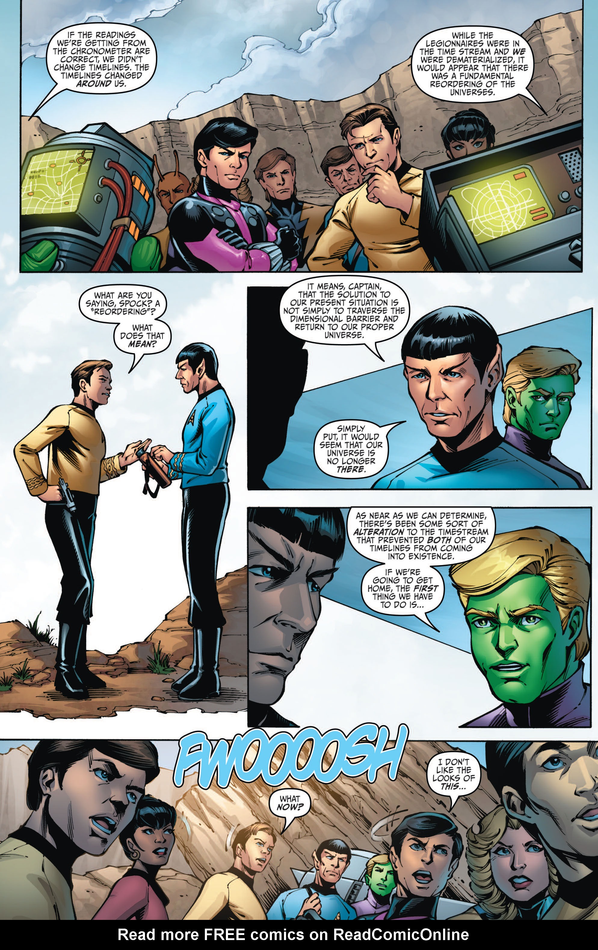 Read online Star Trek/Legion of Super-Heroes comic -  Issue #3 - 13