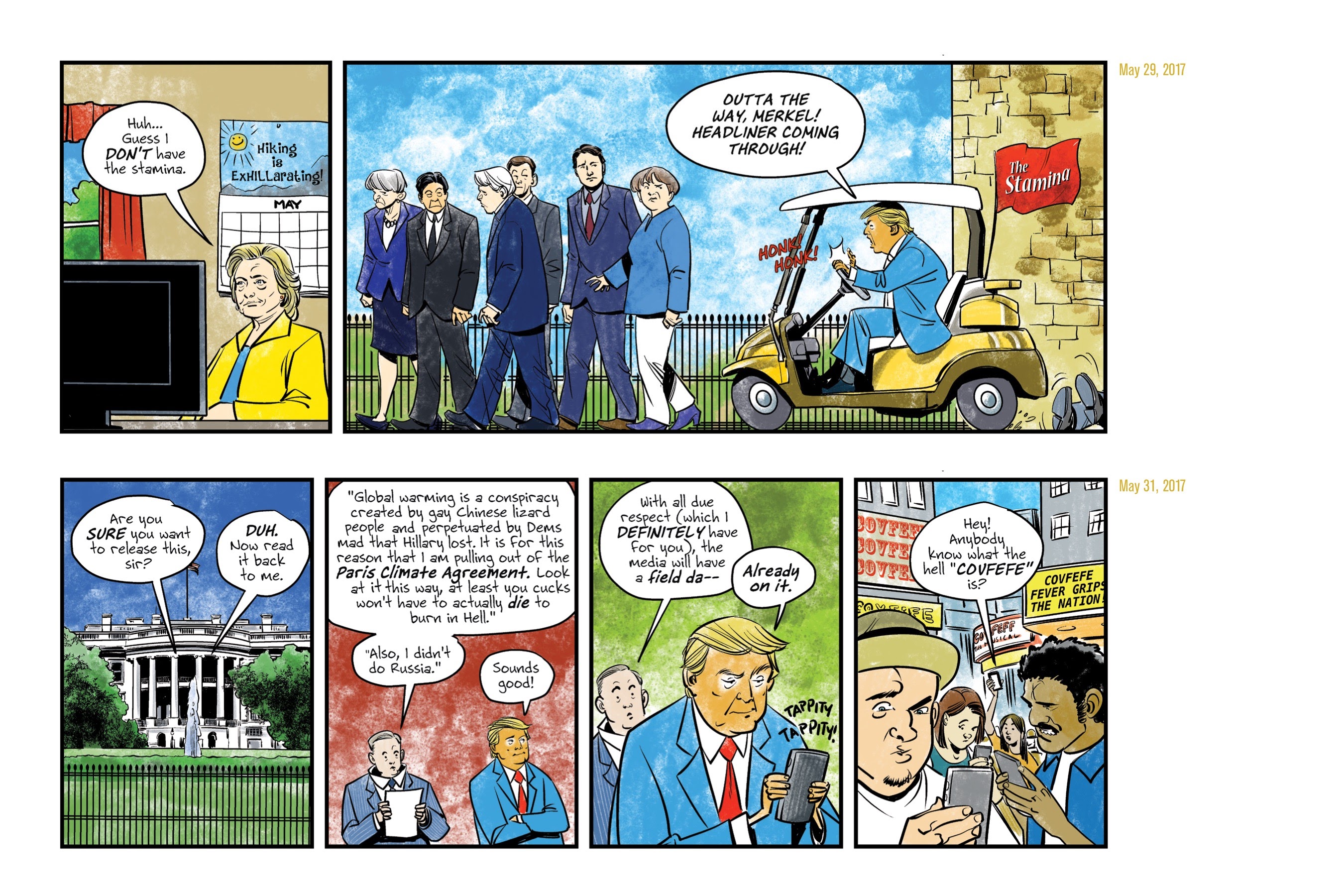 Read online Lil' Donnie: Executive Privilege comic -  Issue # TPB - 35