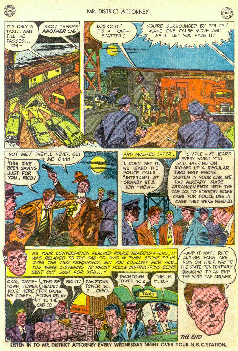 Read online Mr. District Attorney comic -  Issue #16 - 12