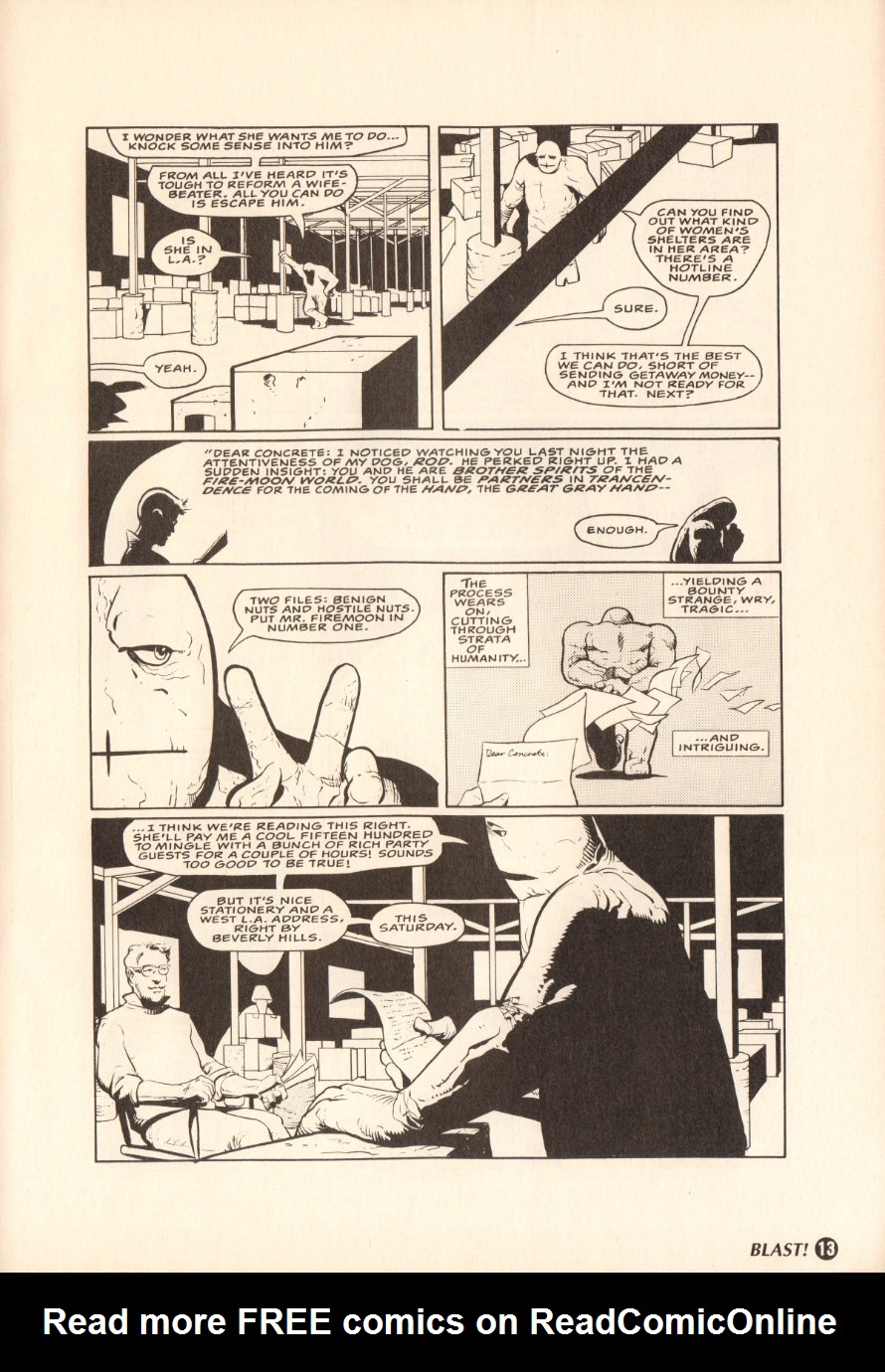 Read online Blast (1991) comic -  Issue #1 - 15
