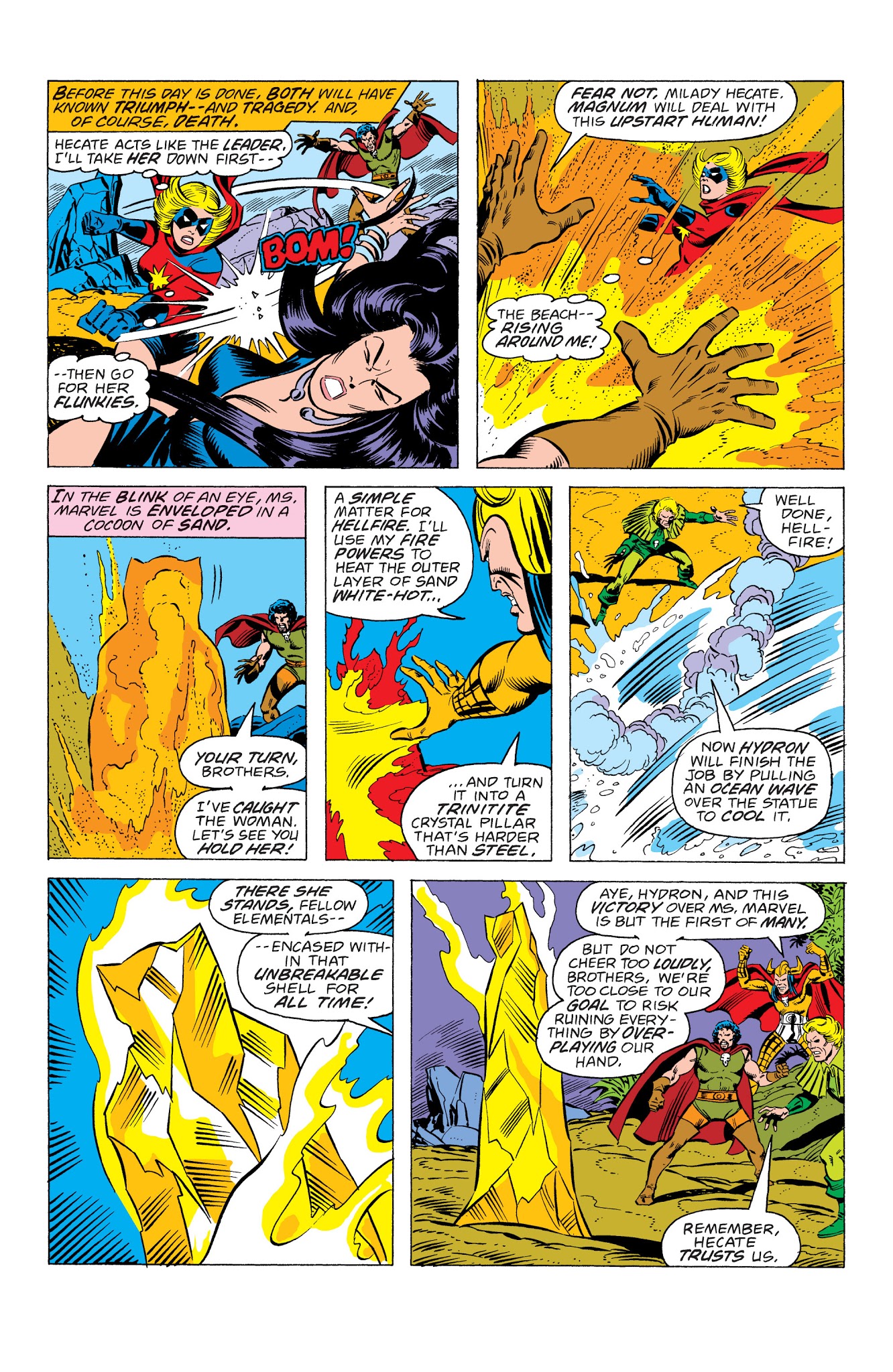 Read online Marvel Masterworks: Ms. Marvel comic -  Issue # TPB 1 - 207