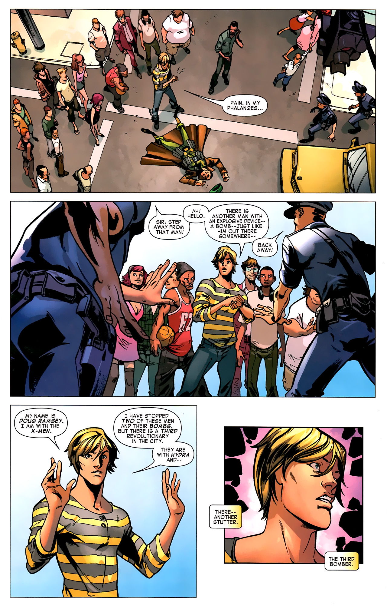 Read online X-Men: To Serve And Protect comic -  Issue #1 - 21
