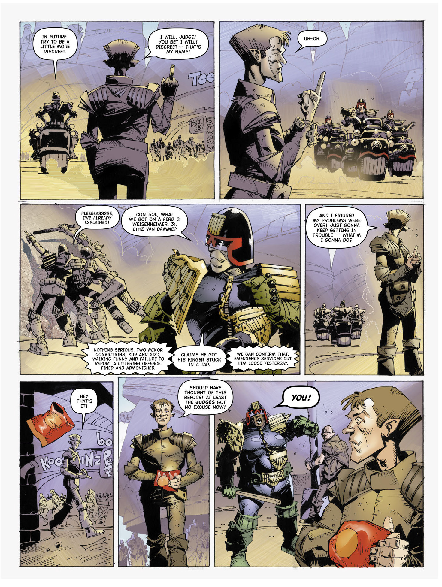 Read online Judge Dredd: The Complete Case Files comic -  Issue # TPB 38 (Part 2) - 53