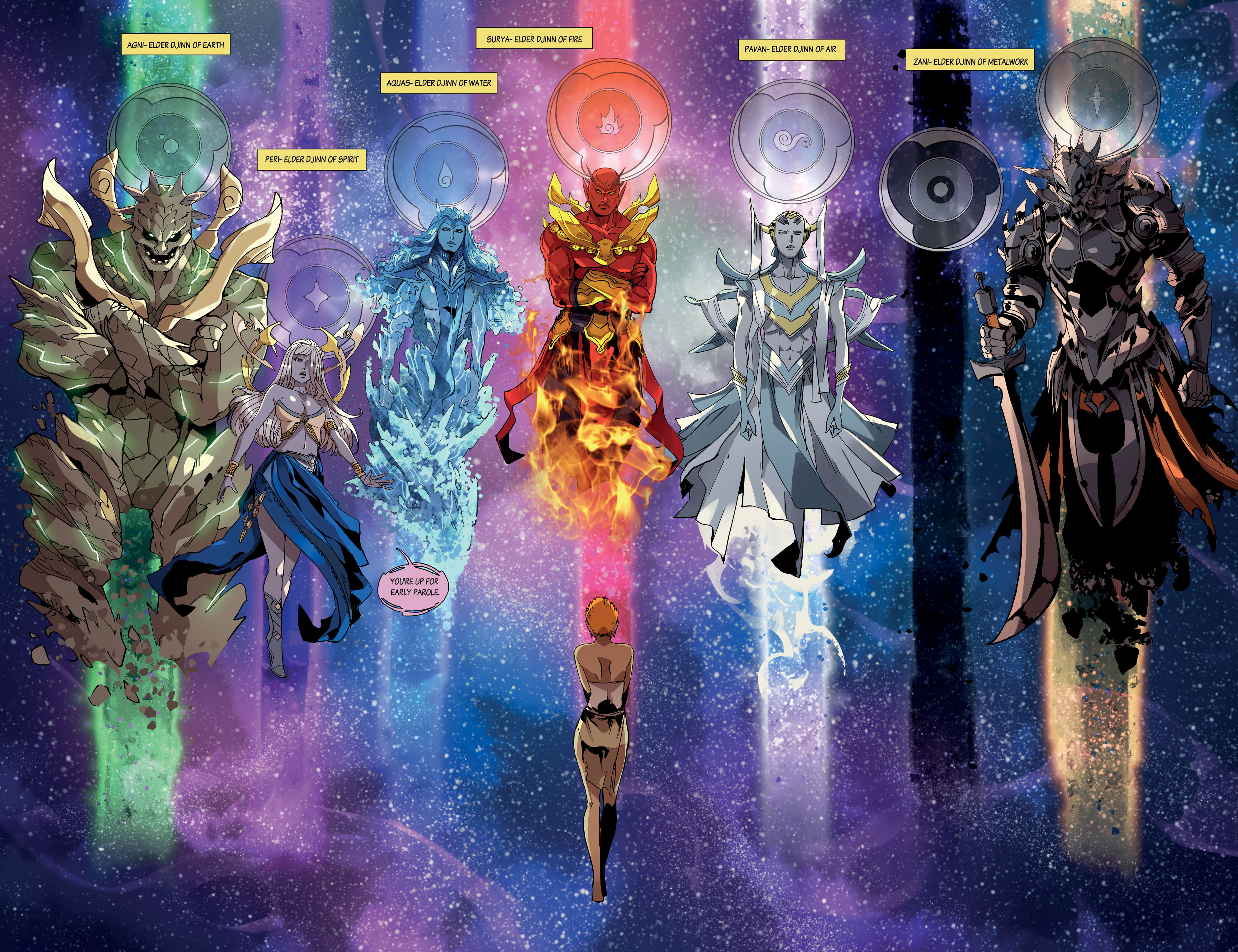 Read online Djinn Hunter comic -  Issue #1 - 4