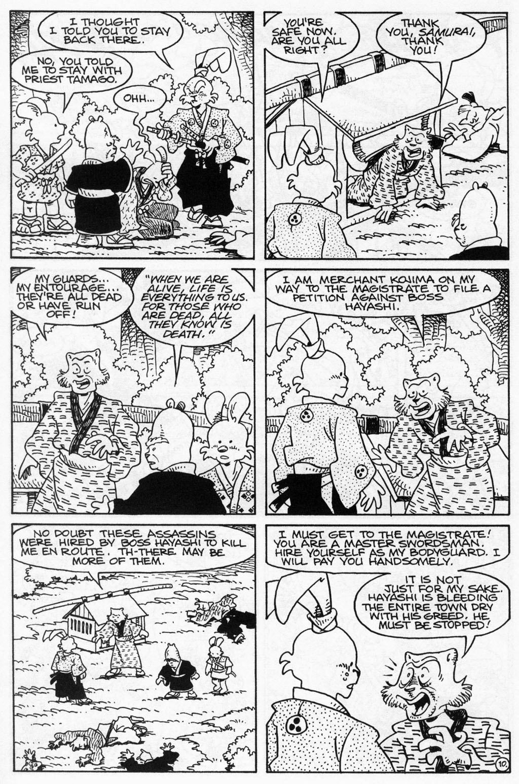 Read online Usagi Yojimbo (1996) comic -  Issue #64 - 12