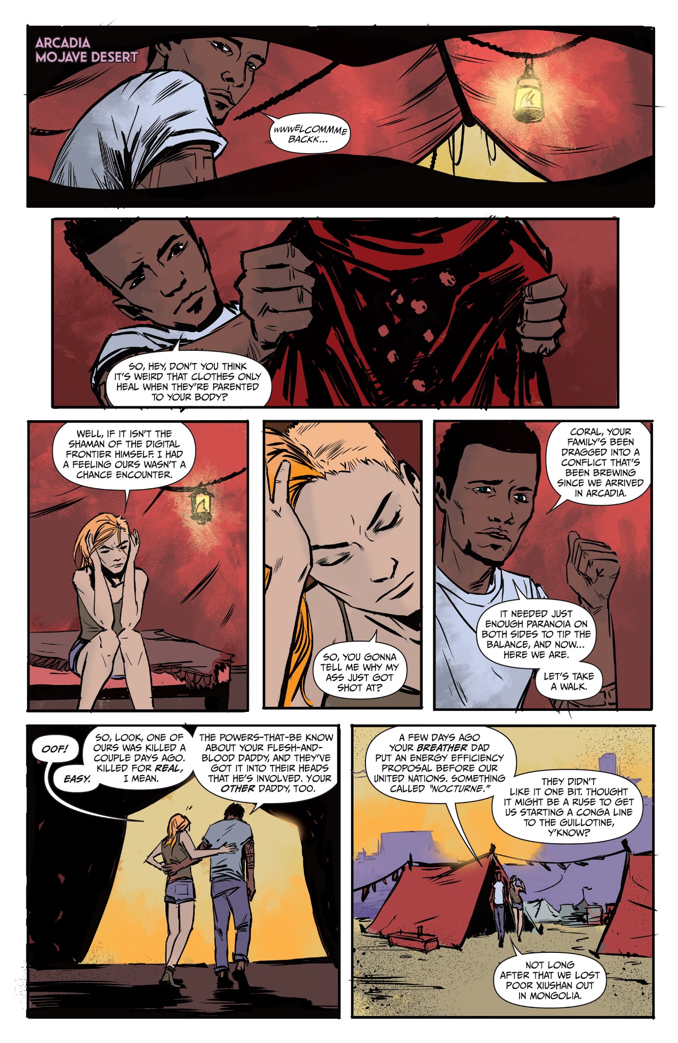 Read online Arcadia comic -  Issue #3 - 23