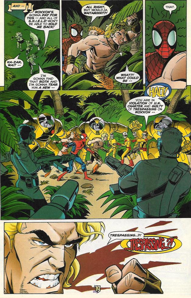 Read online The Sensational Spider-Man (1996) comic -  Issue #14 - 20