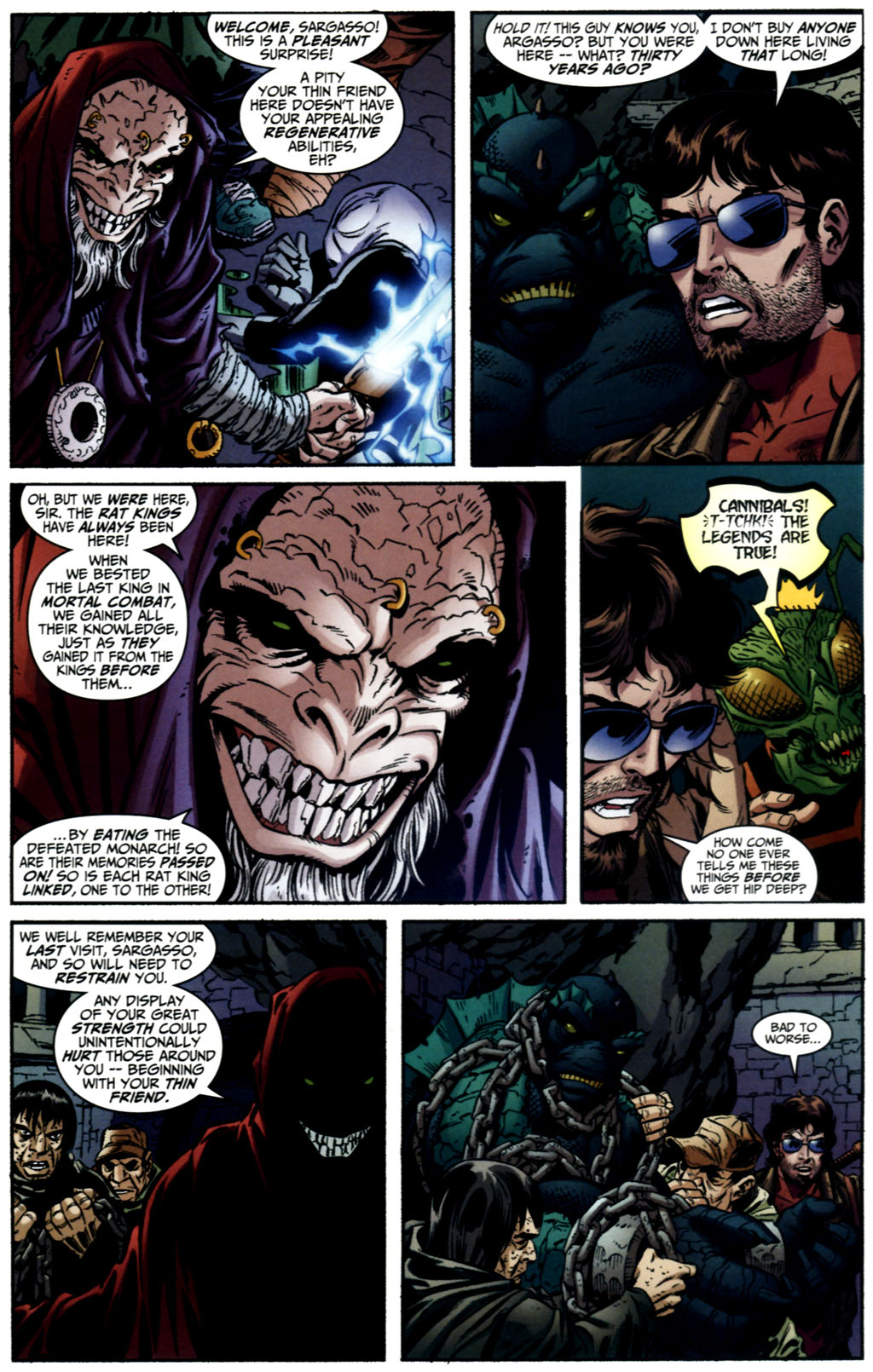 Read online Section Zero comic -  Issue #3 - 17