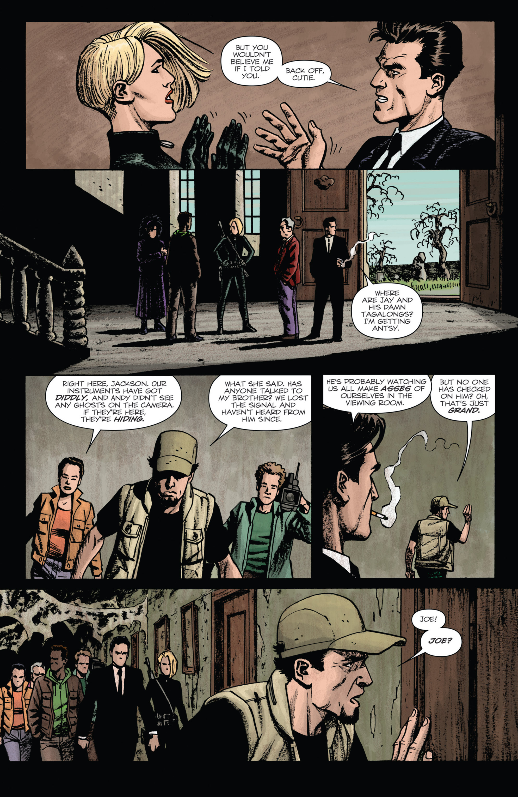 Read online Ghosted comic -  Issue #4 - 7