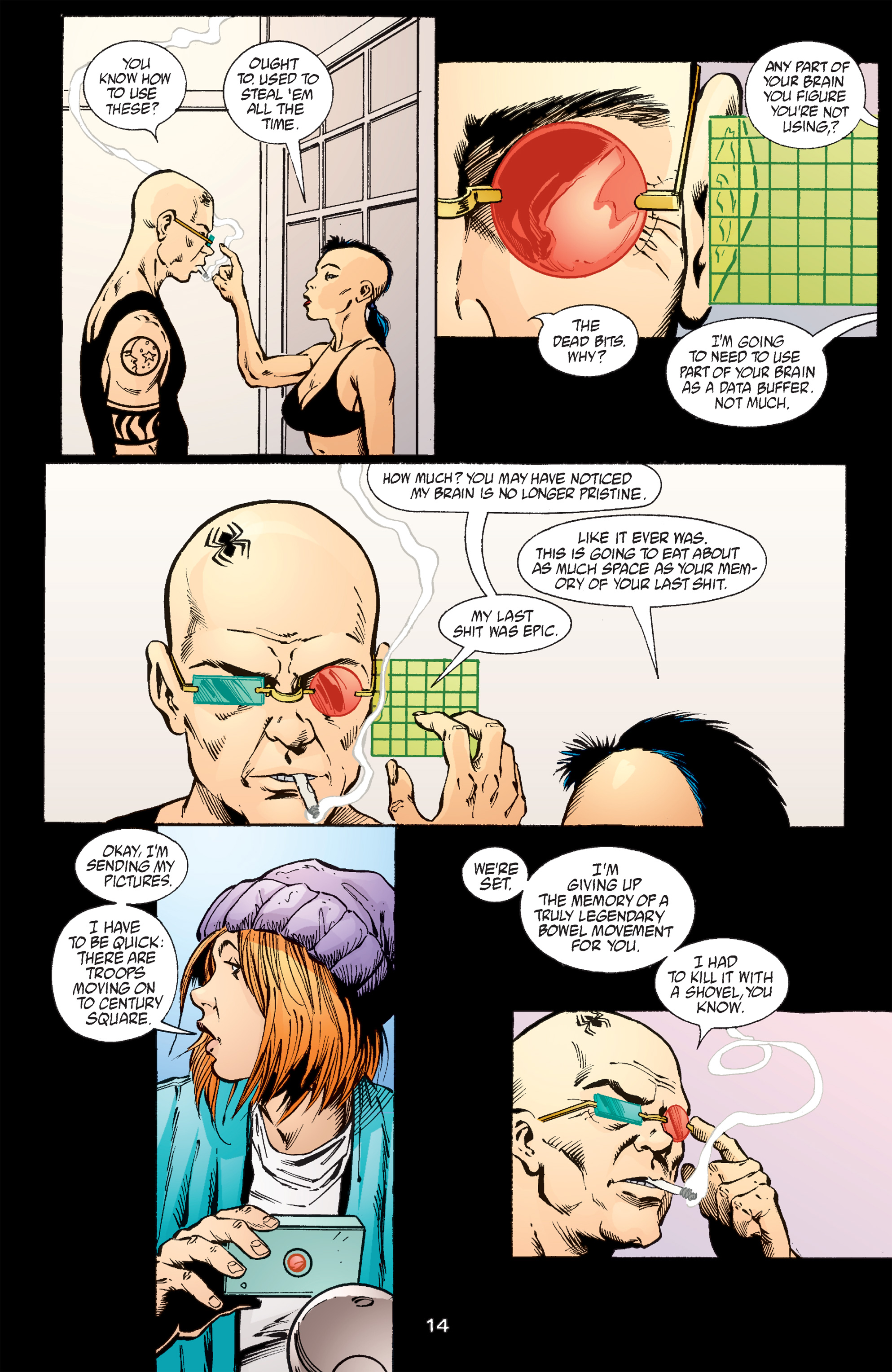 Read online Transmetropolitan comic -  Issue #57 - 15