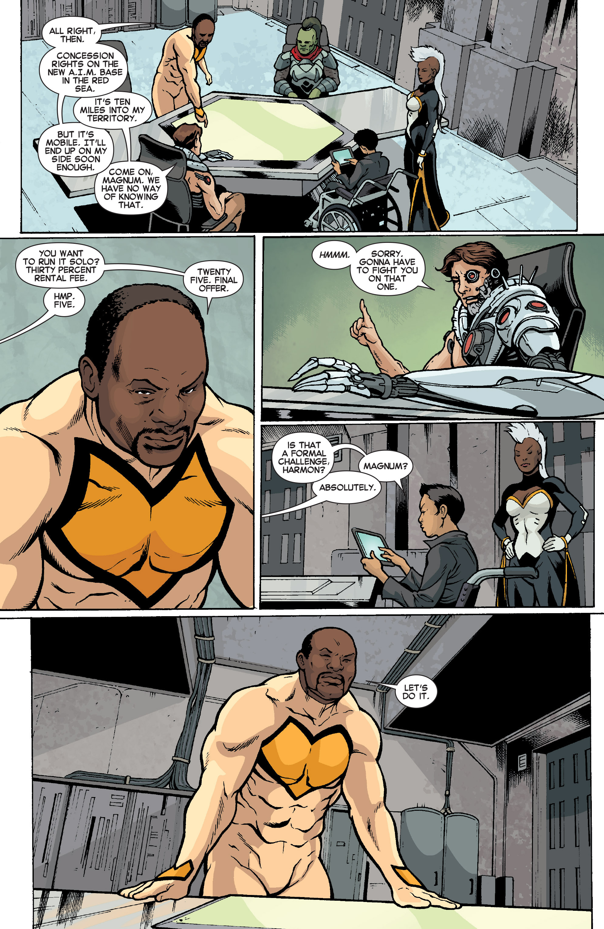 Read online Storm comic -  Issue #4 - 15