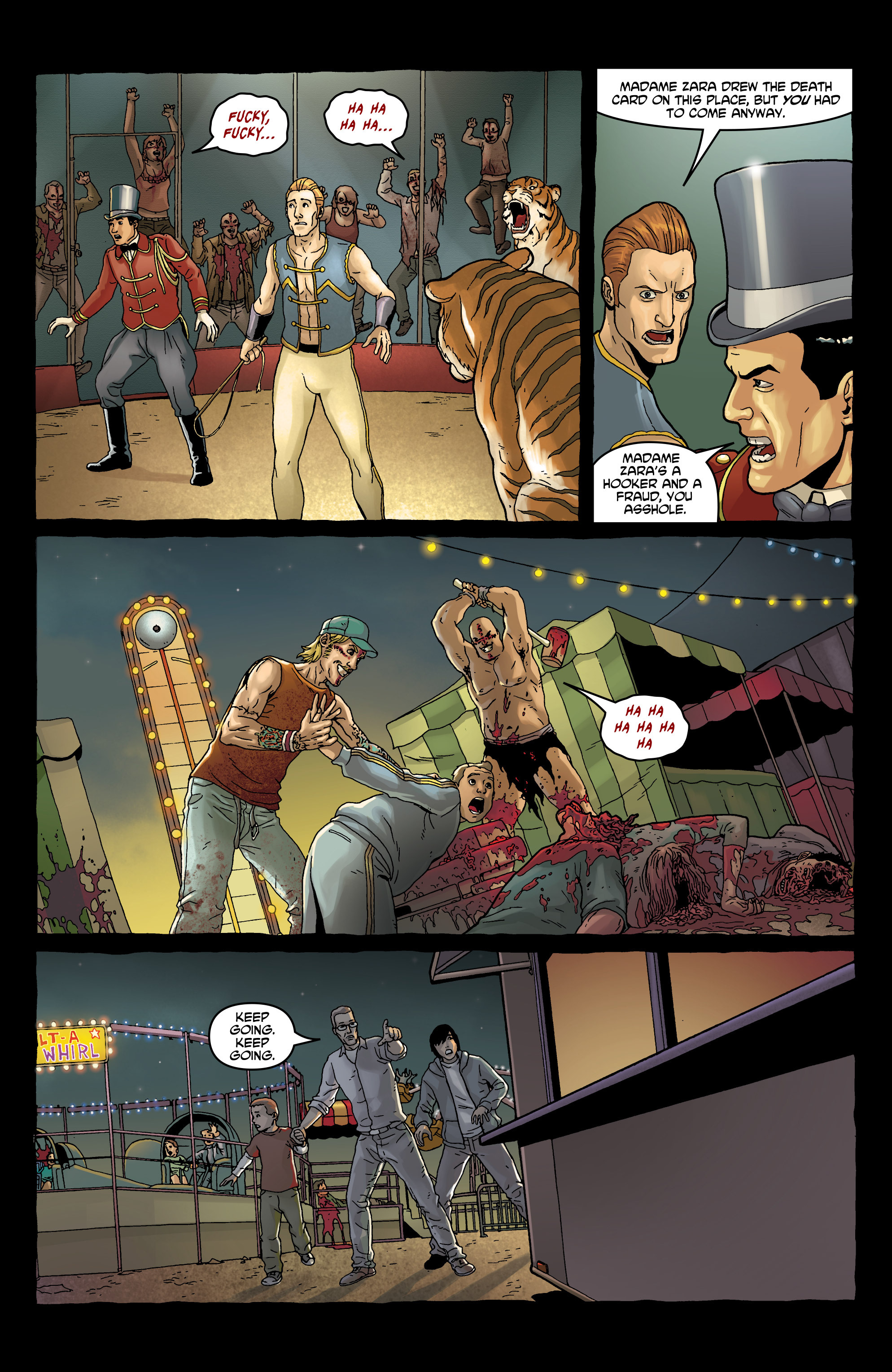 Read online Crossed: Badlands comic -  Issue #10 - 18