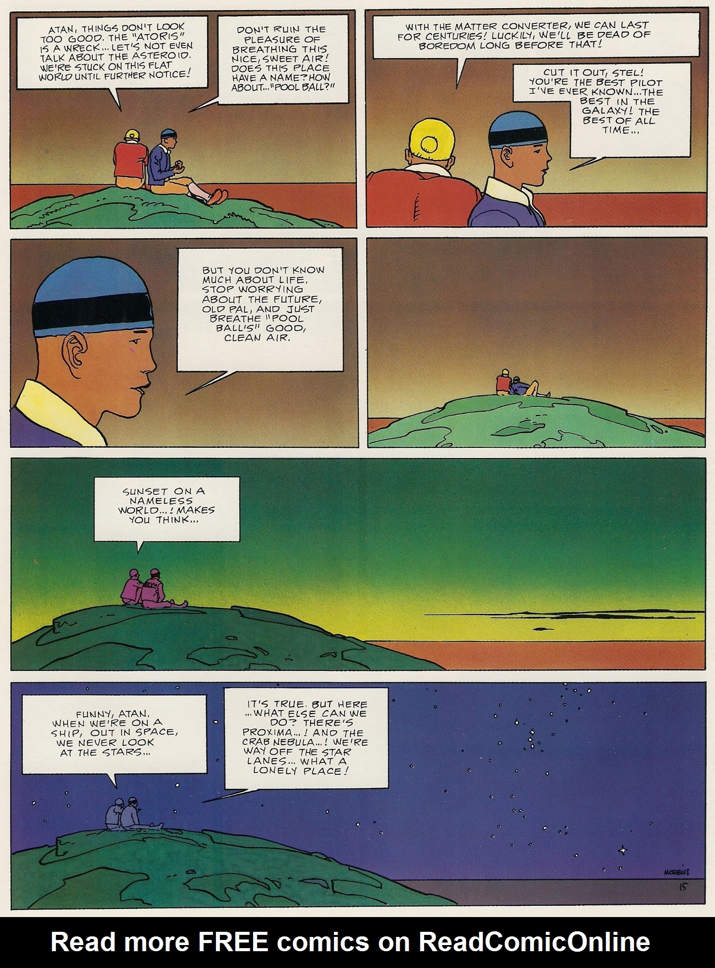 Read online Epic Graphic Novel: Moebius comic -  Issue # TPB 1 - 28