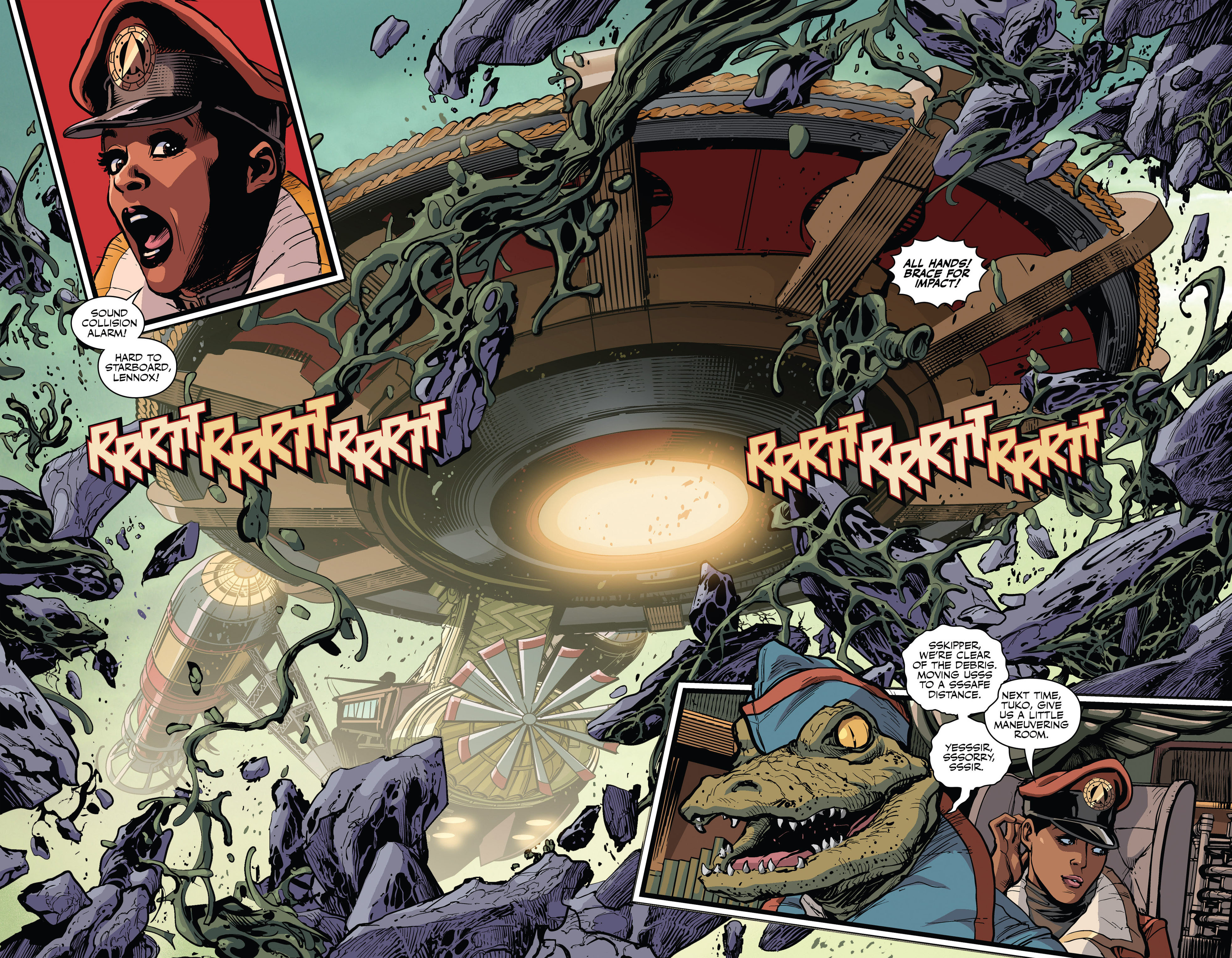 Read online Airship Enterprise: The Infernal Machine comic -  Issue #1 - 5