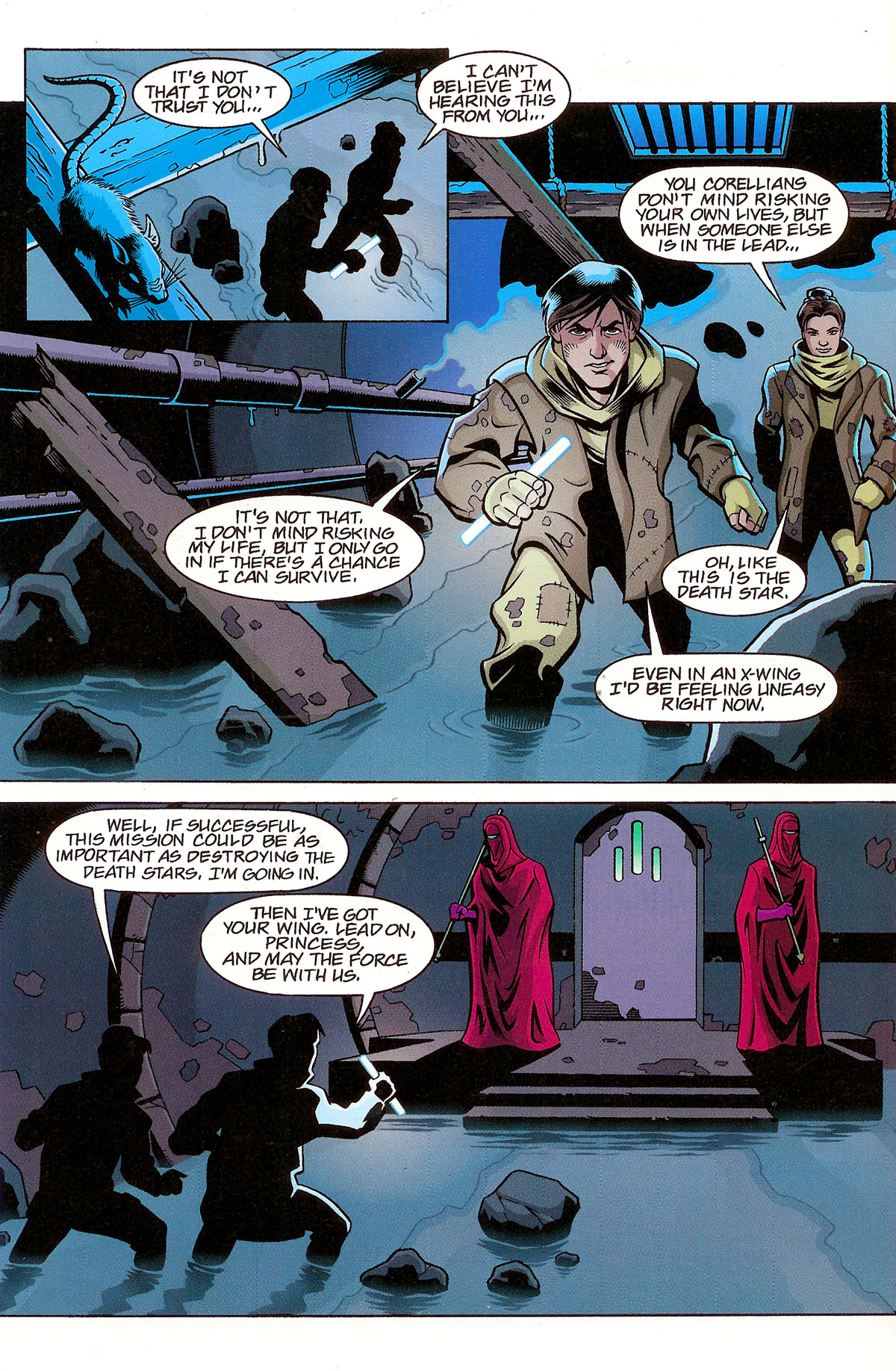 Read online Star Wars: X-Wing Rogue Squadron comic -  Issue #28 - 23