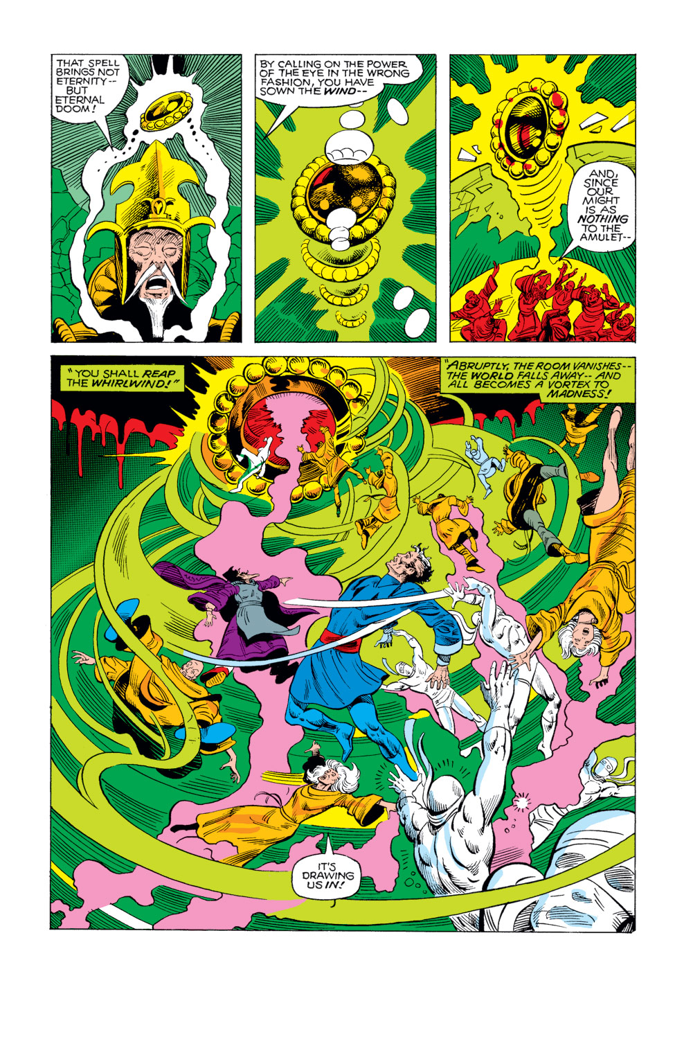 Read online What If? (1977) comic -  Issue #18 - Dr. Strange were a disciple of Dormammu - 18