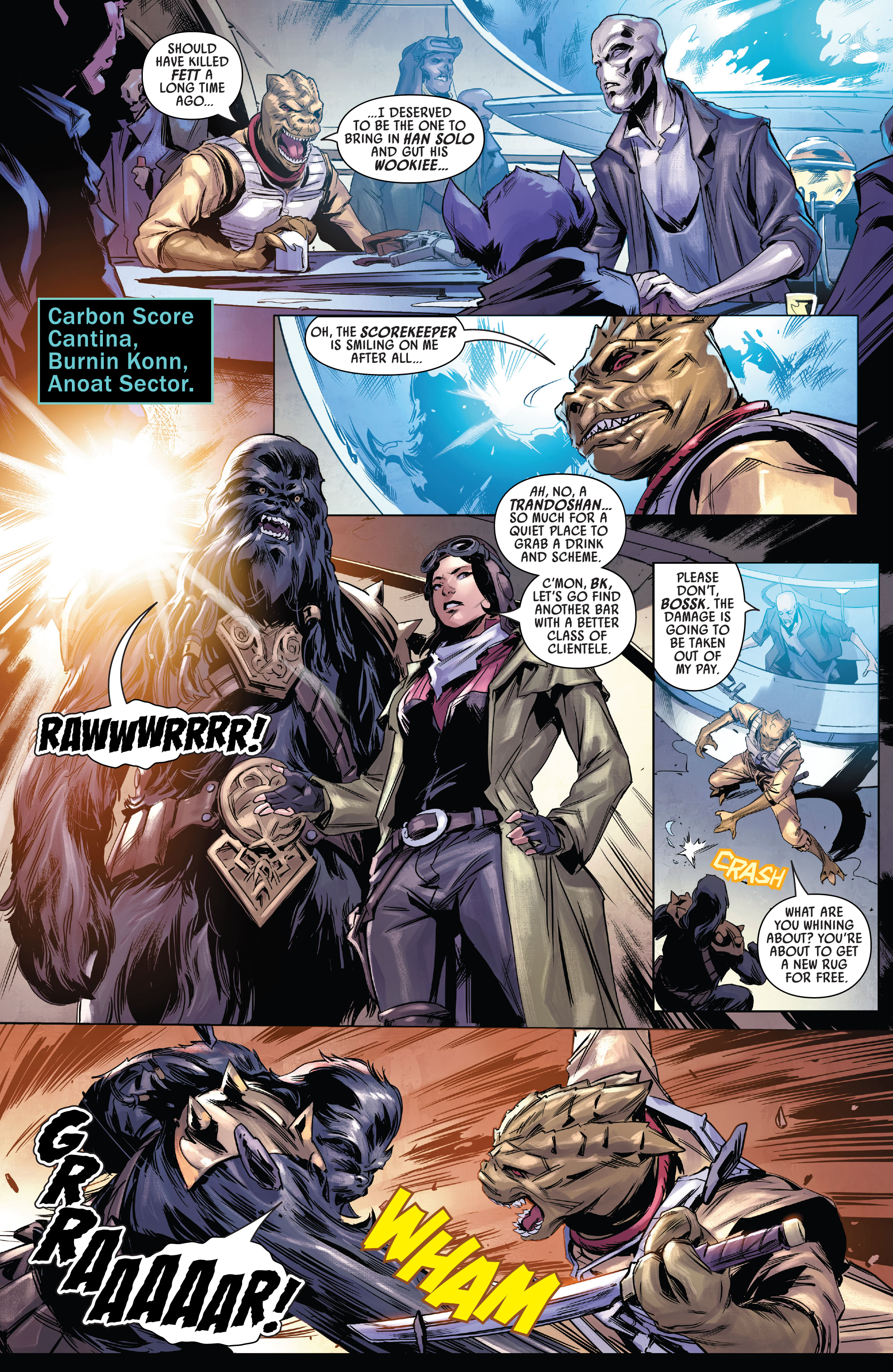 Read online Star Wars: Bounty Hunters comic -  Issue #1 - 17