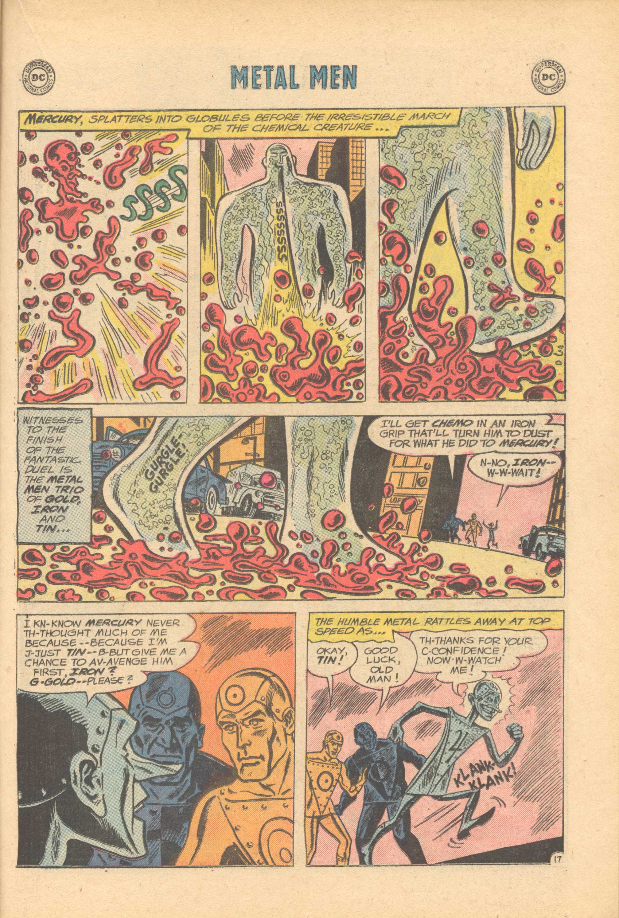 Read online Metal Men (1963) comic -  Issue #42 - 23