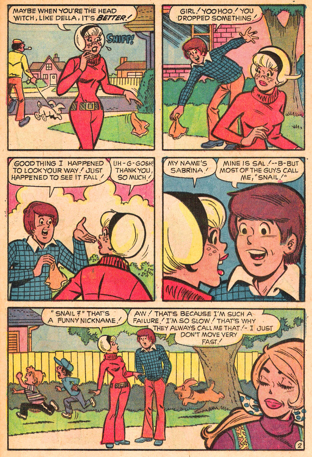 Read online Sabrina The Teenage Witch (1971) comic -  Issue #11 - 22