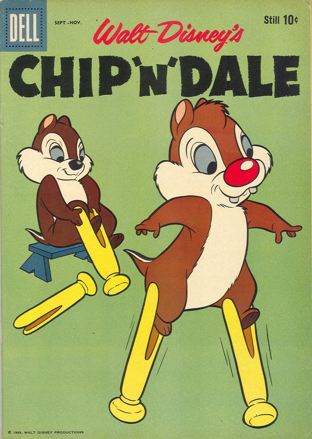 Read online Walt Disney's Chip 'N' Dale comic -  Issue #19 - 1