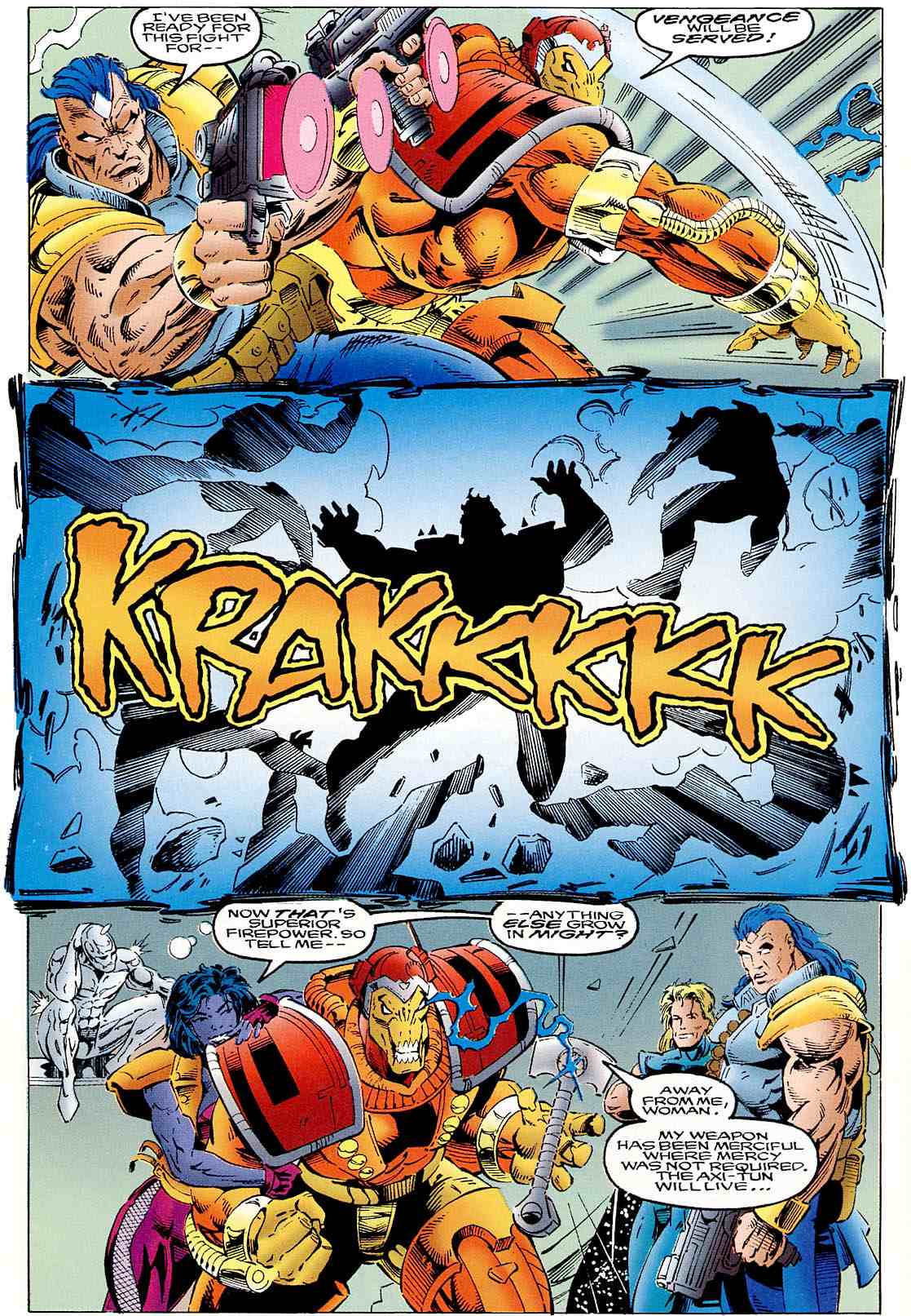 Read online Cosmic Powers Unlimited comic -  Issue #4 - 31