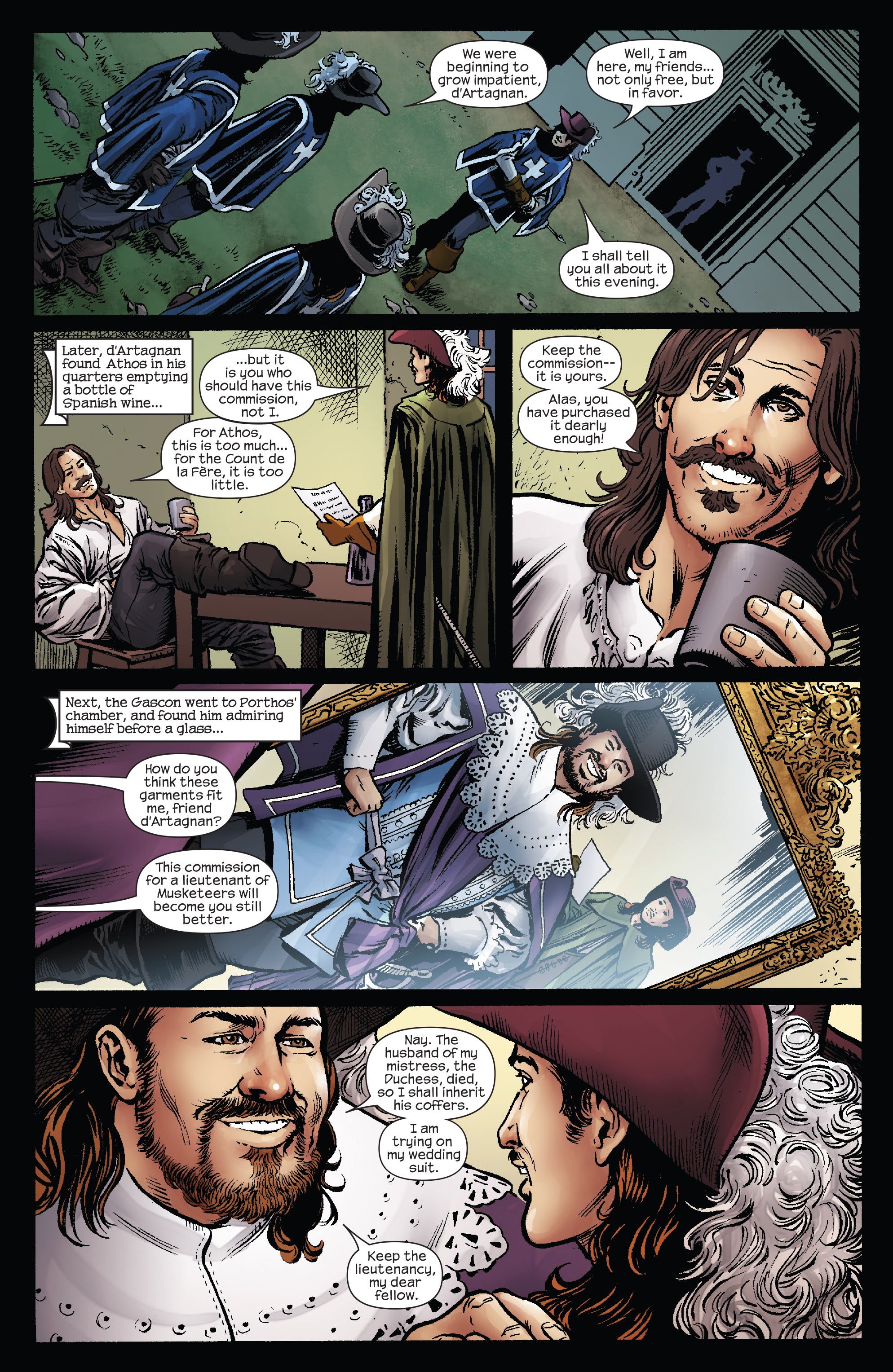 Read online Marvel Illustrated: The Three Musketeers comic -  Issue #6 - 21