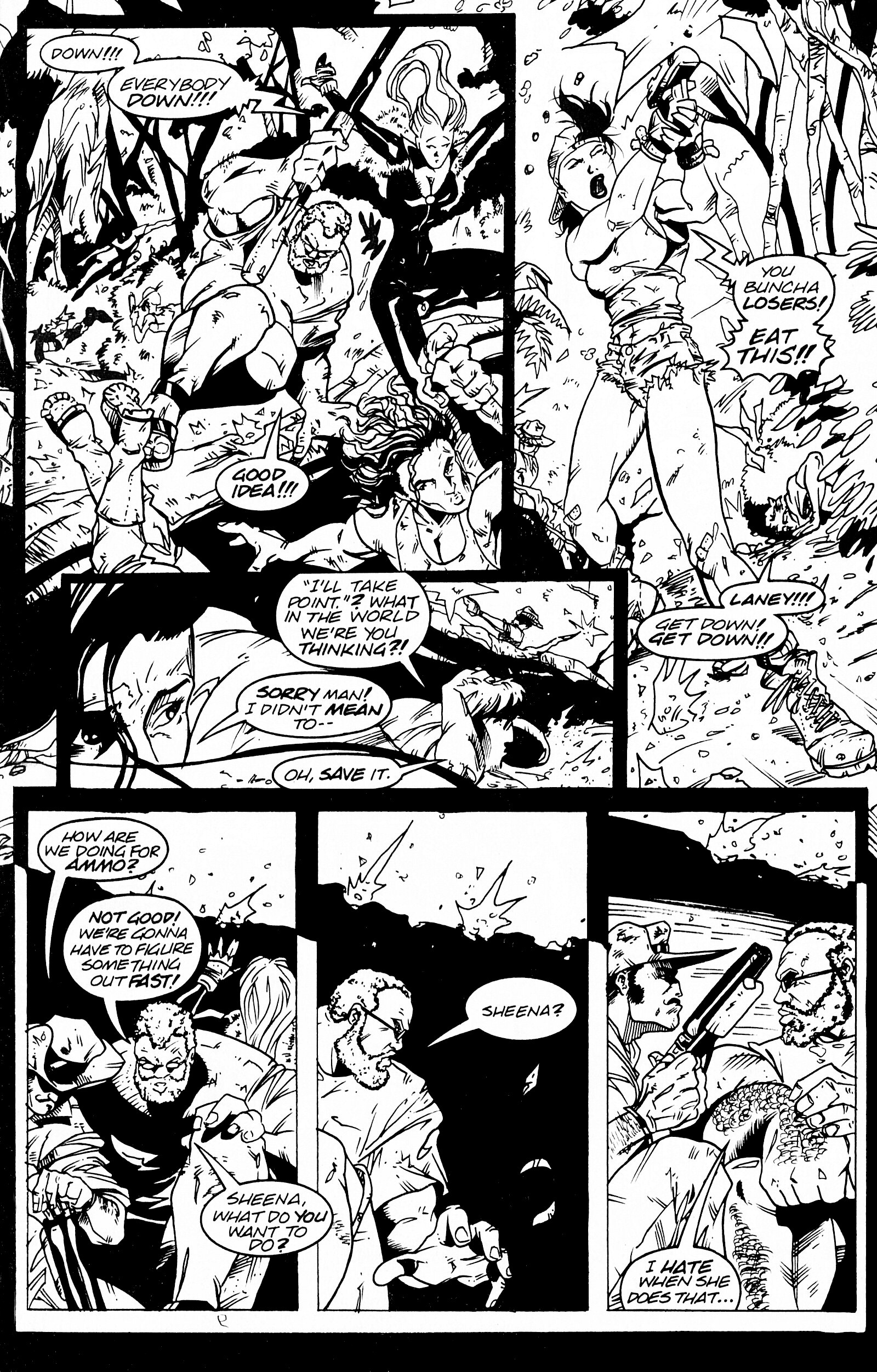 Read online Sheena Queen of the Jungle (1998) comic -  Issue #3 - 12